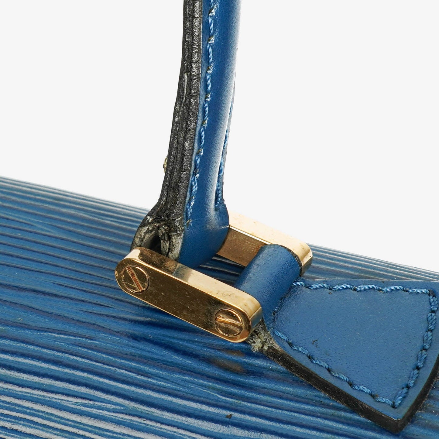Louis Vuitton Concorde Blue EPI Leather Bag