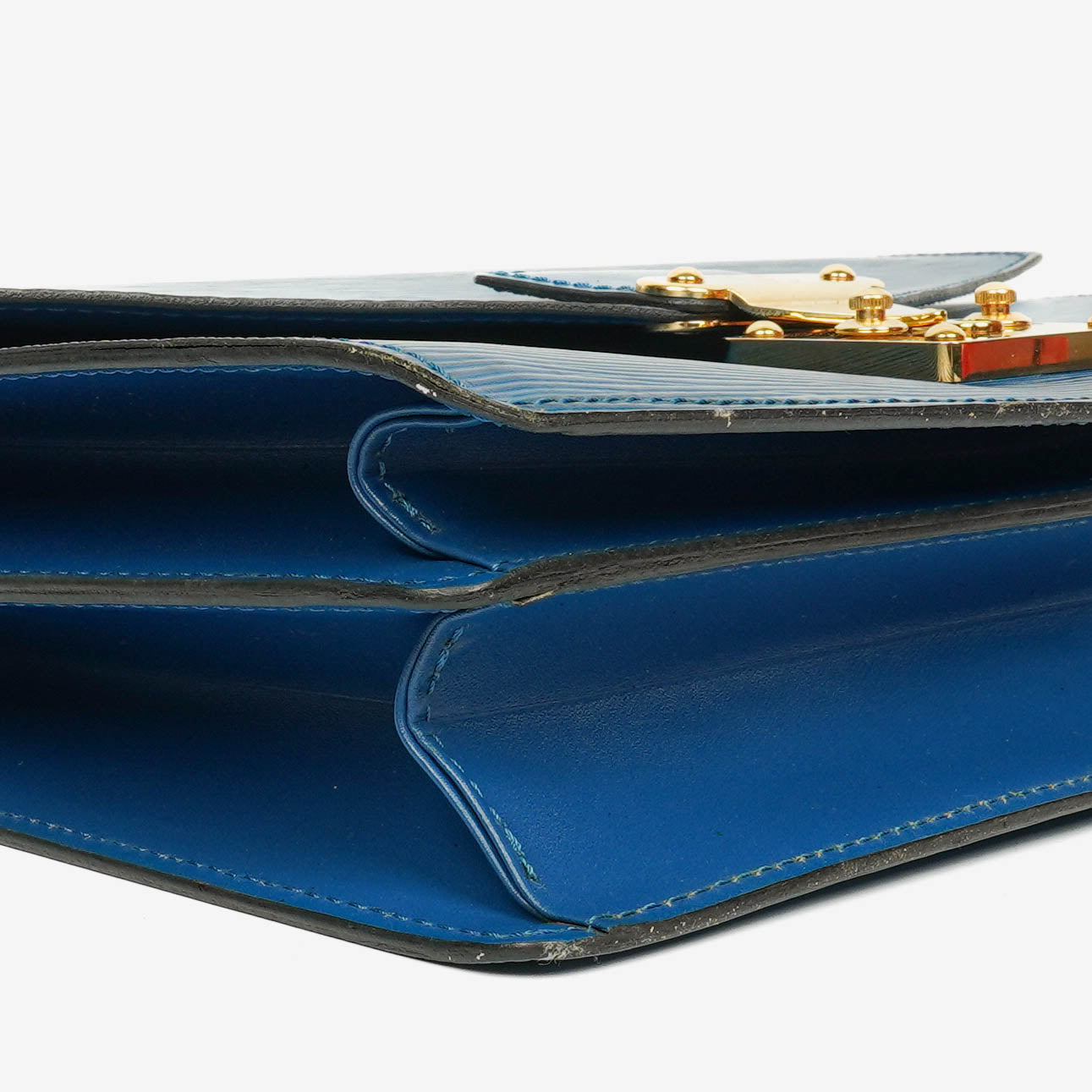 Louis Vuitton Concorde Blue EPI Leather Bag