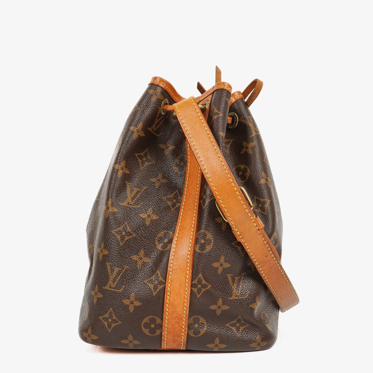 Louis Vuitton Petit Noe Monogram Canvas Shoulder Bag