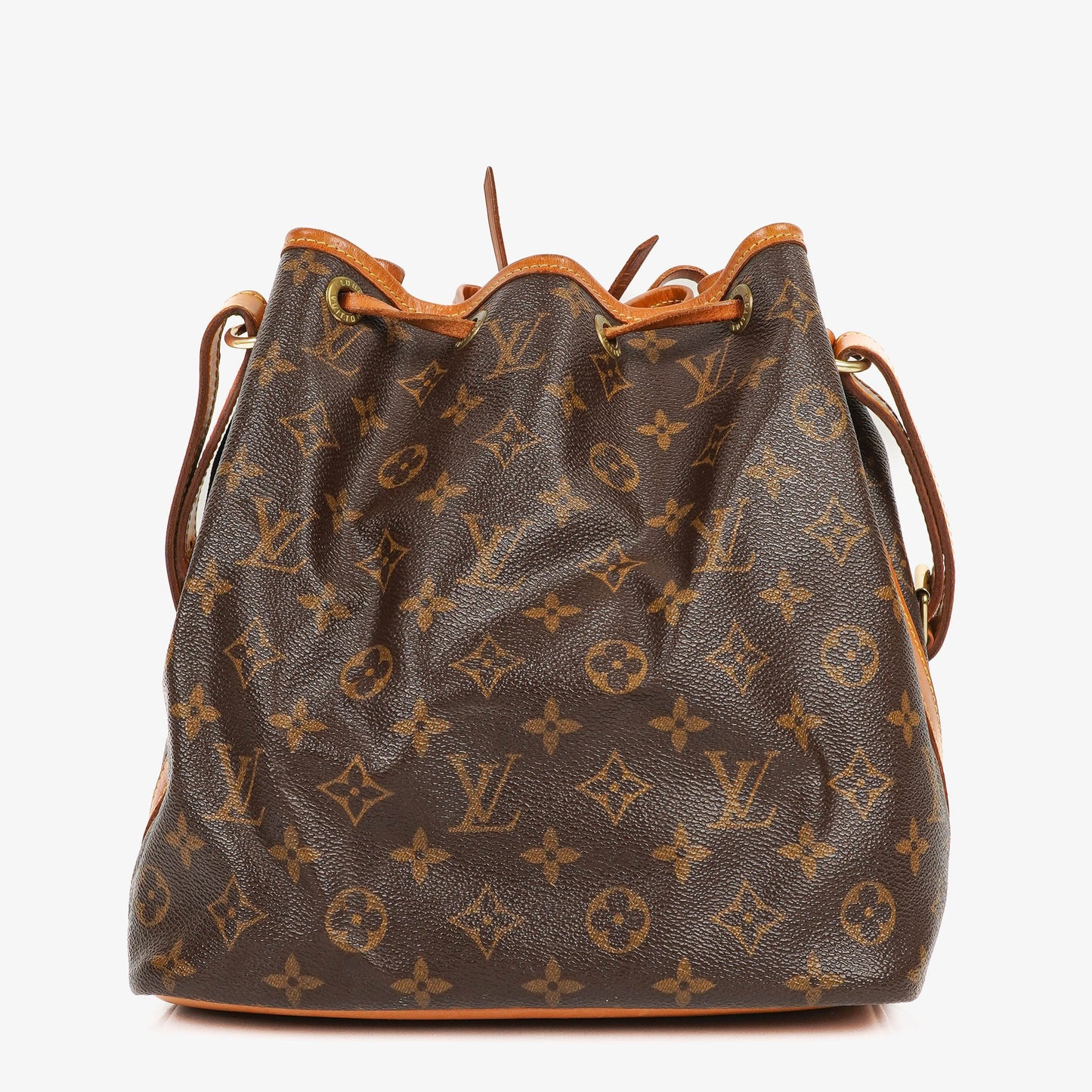 Louis Vuitton Petit Noe Monogram Canvas Shoulder Bag