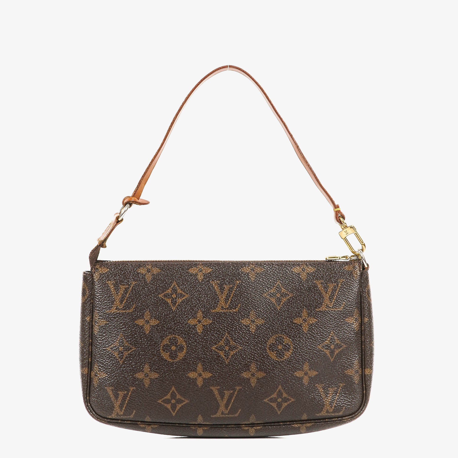 Louis Vuitton Pochette Accessoires Monogram Canvas Clutch Handbag