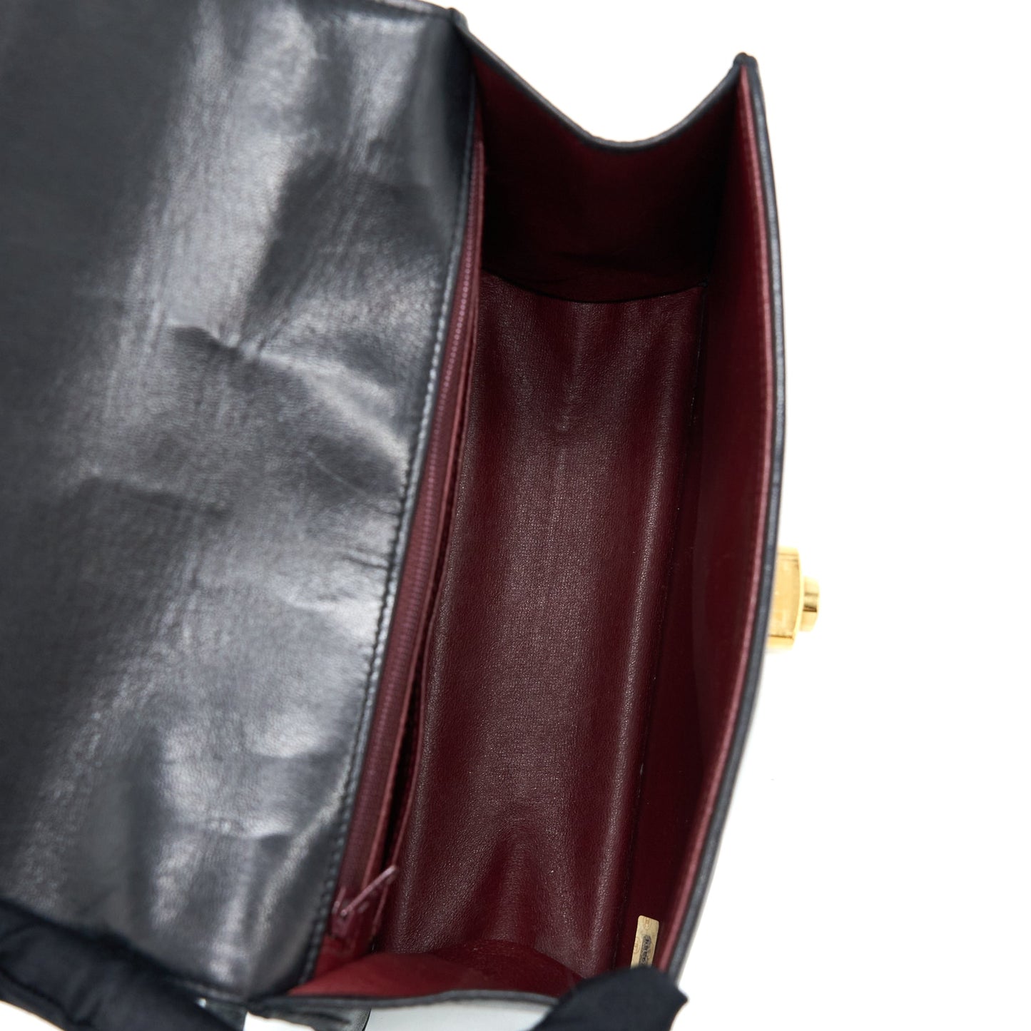 Chanel  Kelly Flap Bag Lambskin Black