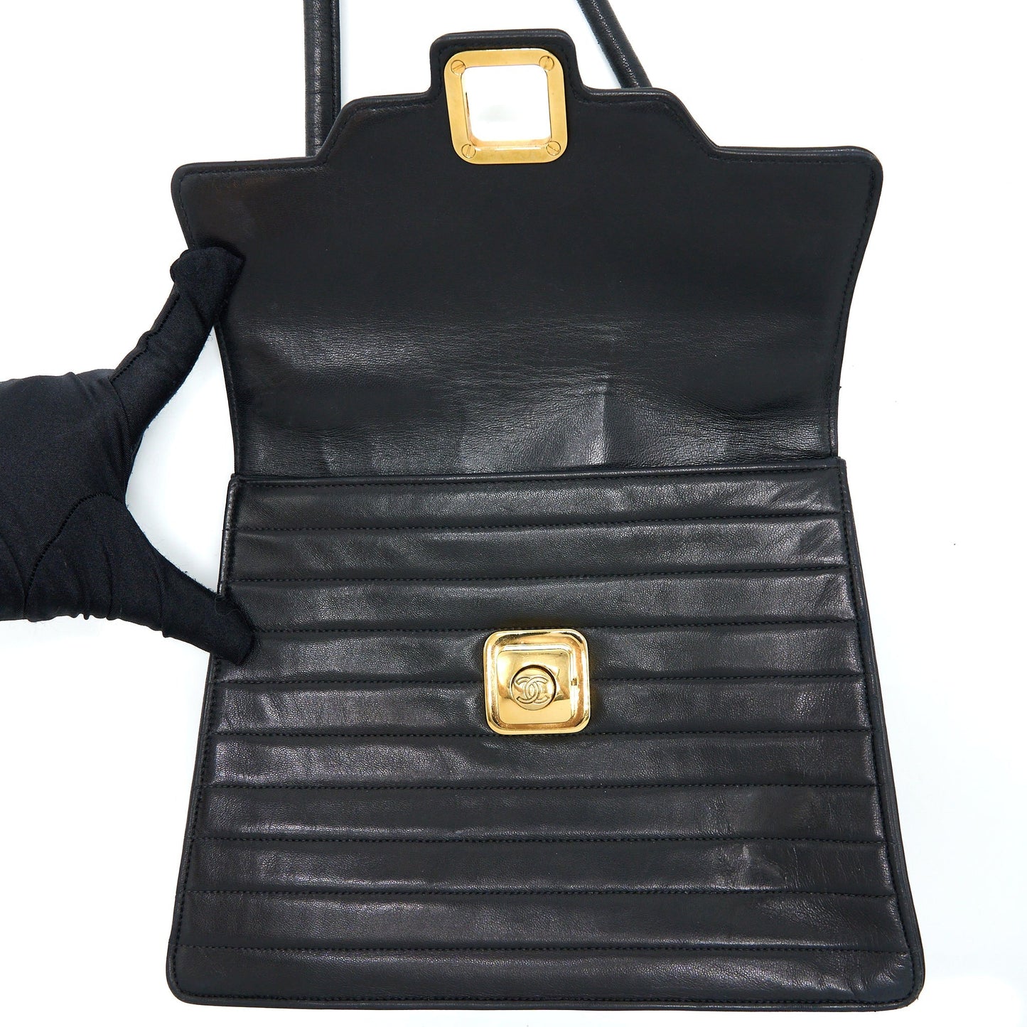 Chanel  Kelly Flap Bag Lambskin Black