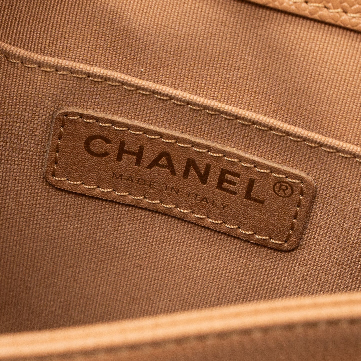 Chanel 23p Triple Pack Backpack Caviar Dark Beige L(Microchip)