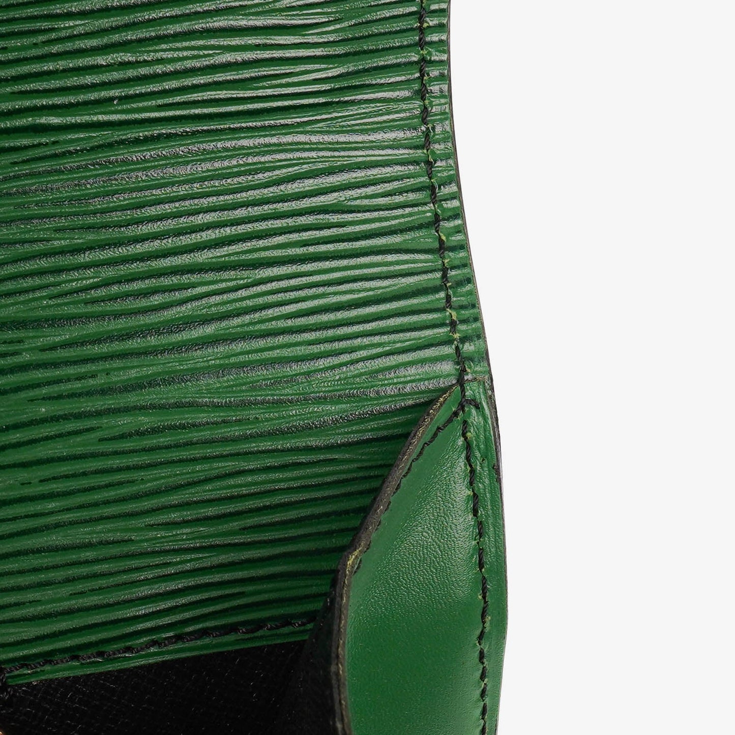 Louis Vuitton Serviette Ambassador Green EPI Leather Briefcase