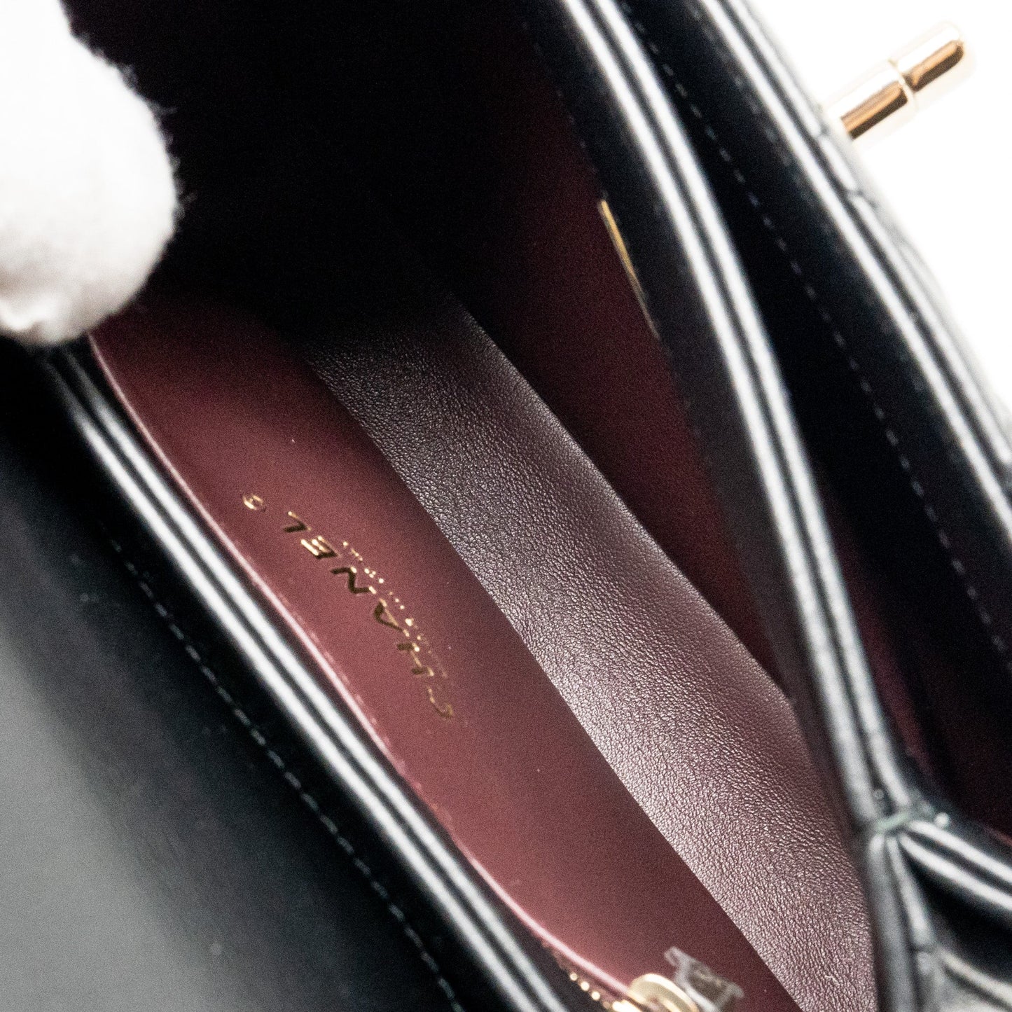 Chanel 24s Mini Trendy CC Lambskin Black L(microchip)