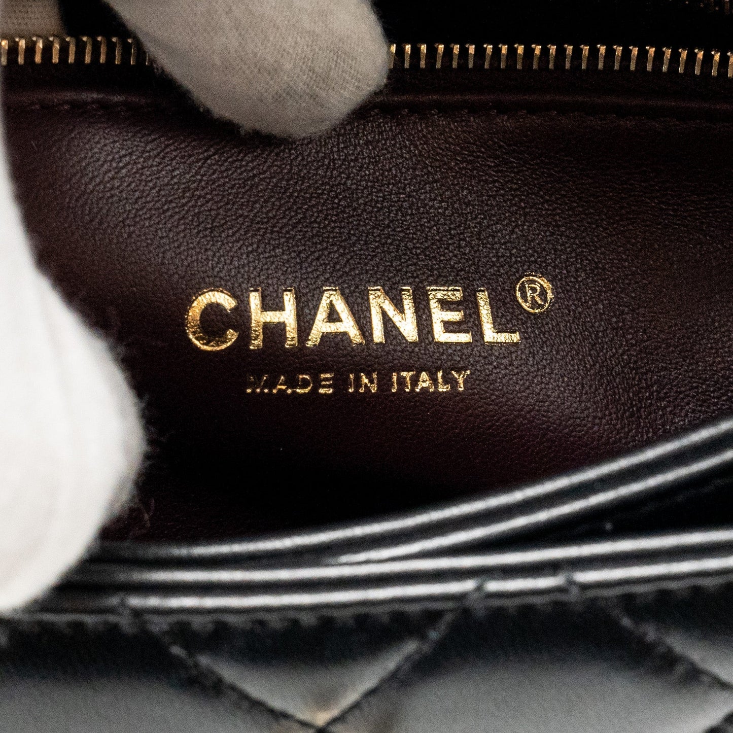 Chanel 24s Mini Trendy CC Lambskin Black L(microchip)