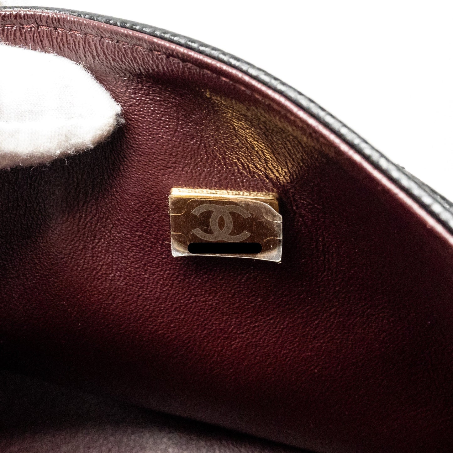 Chanel Small Classic Double Flap Bag Caviar Black  (Microchip)