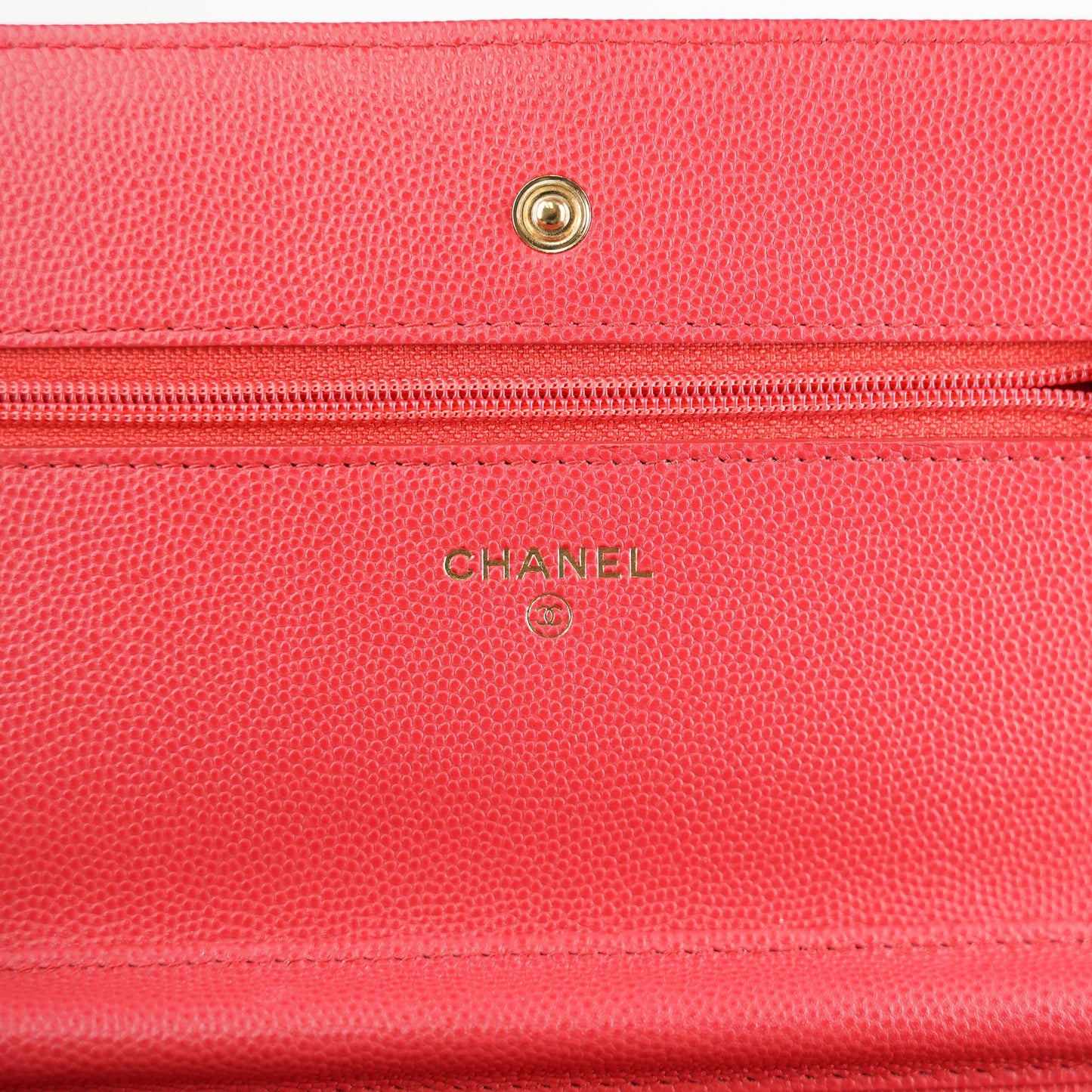 ITEM 23 - Chanel Matelasse Caviar Wallet On Chain WOC Pink HOLD BC