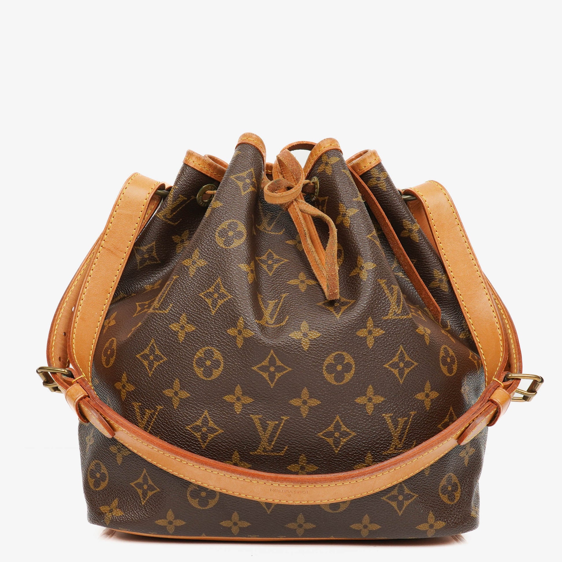 Louis Vuitton Petit Noe Monogram Canvas Shoulder Bag