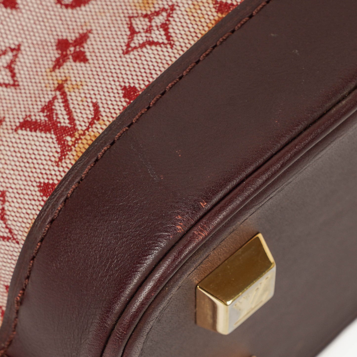 Louis Vuitton Cherry Mini Monogram Alma Haut Tote Bag
