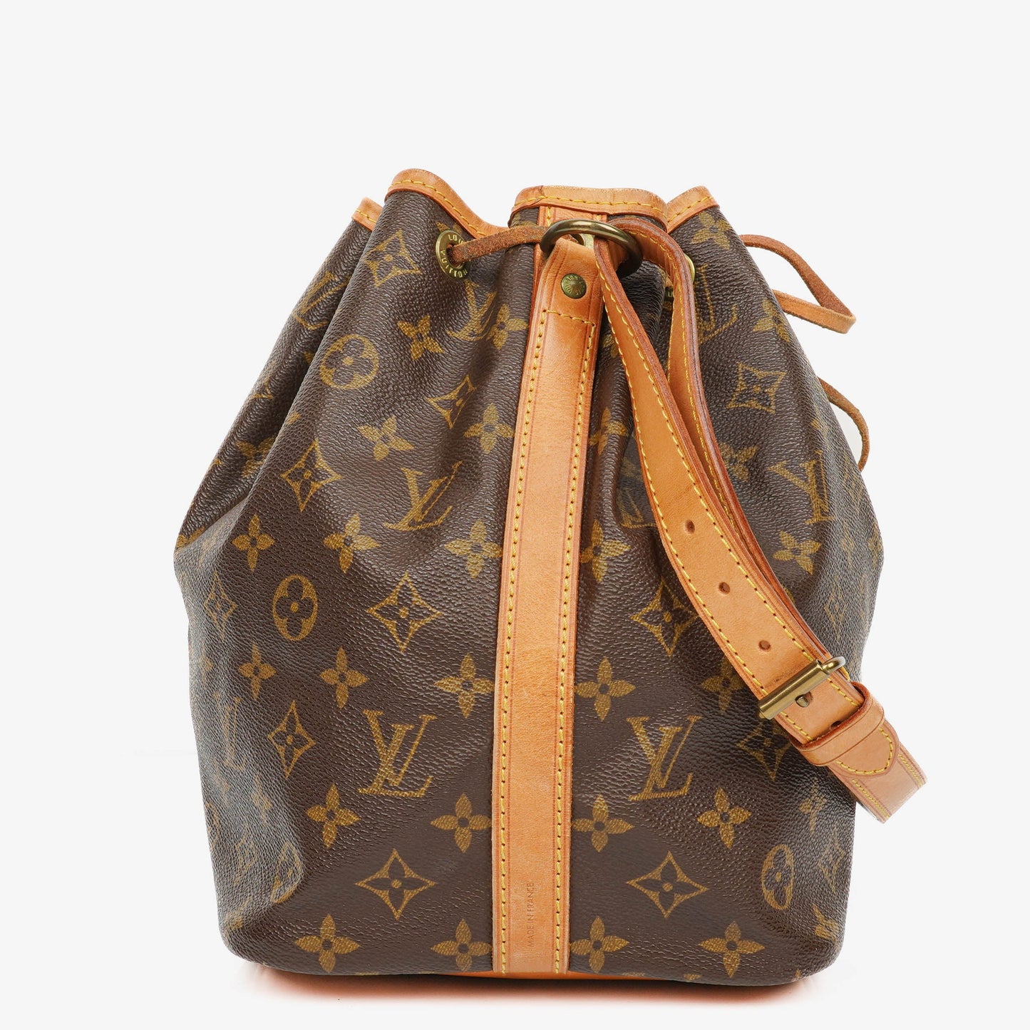 Louis Vuitton Petit Noe Monogram Canvas Shoulder Bag