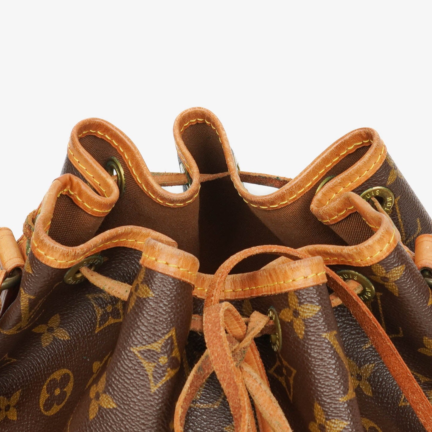 Louis Vuitton Petit Noe Monogram Canvas Shoulder Bag