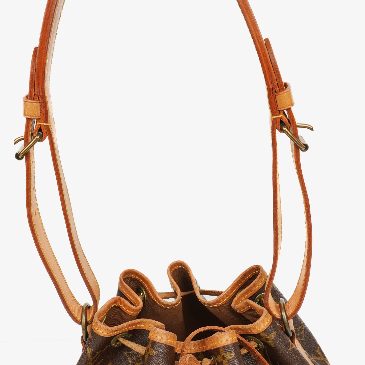 Louis Vuitton Petit Noe Monogram Canvas Shoulder Bag