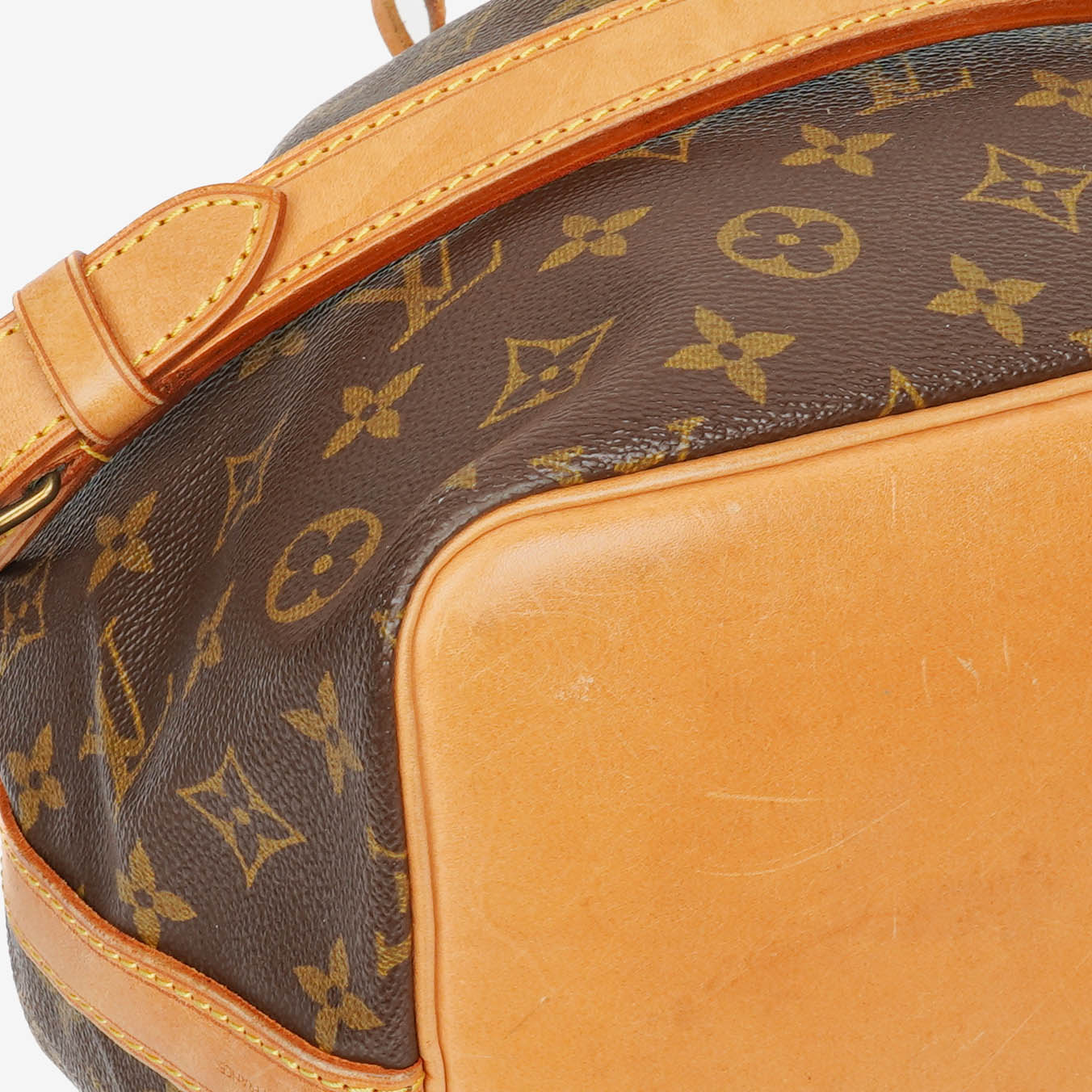 Louis Vuitton Petit Noe Monogram Canvas Shoulder Bag