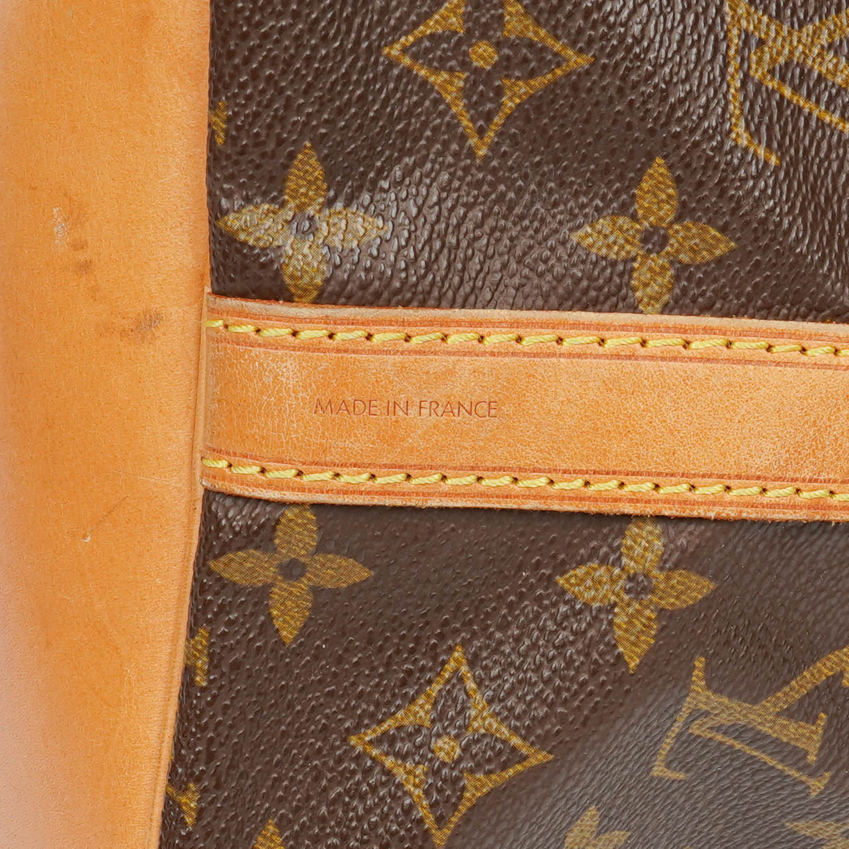 Louis Vuitton Petit Noe Monogram Canvas Shoulder Bag