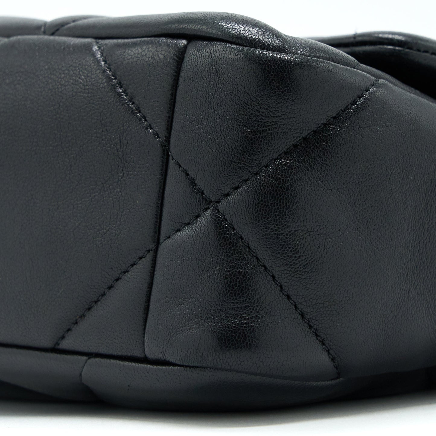 Chanel Small 19 Bag Lambskin Black Multicolour Hardware
