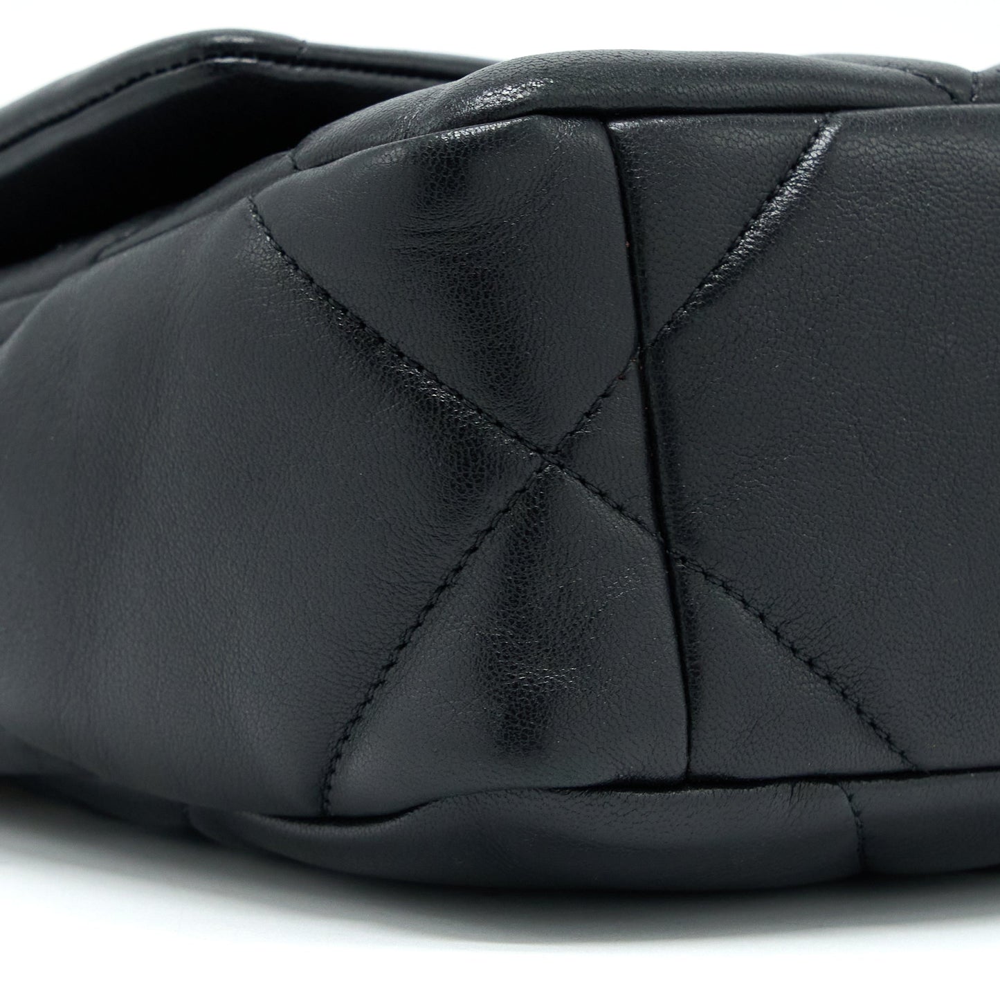 Chanel Small 19 Bag Lambskin Black Multicolour Hardware