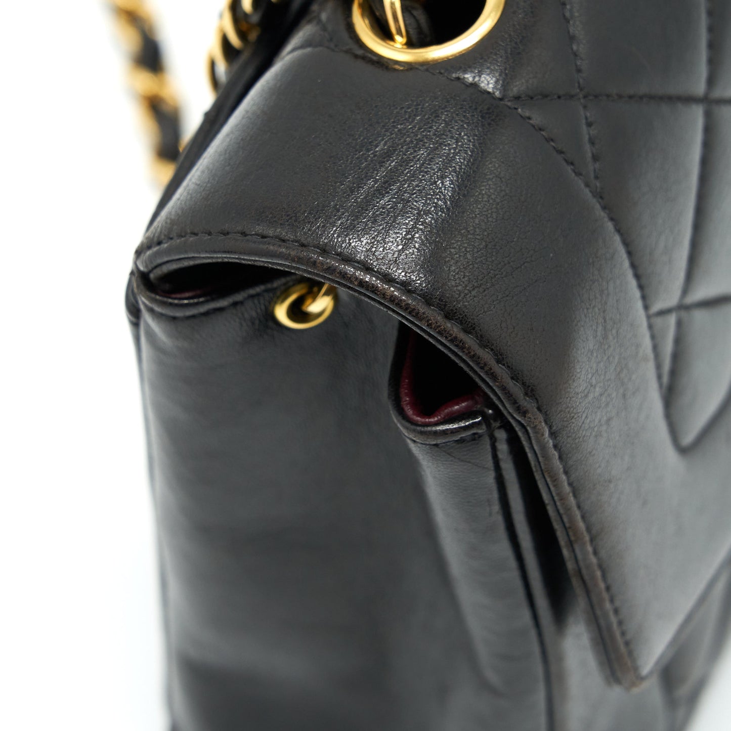 Chanel  Medium Diana Flap Bag Lambskin Black