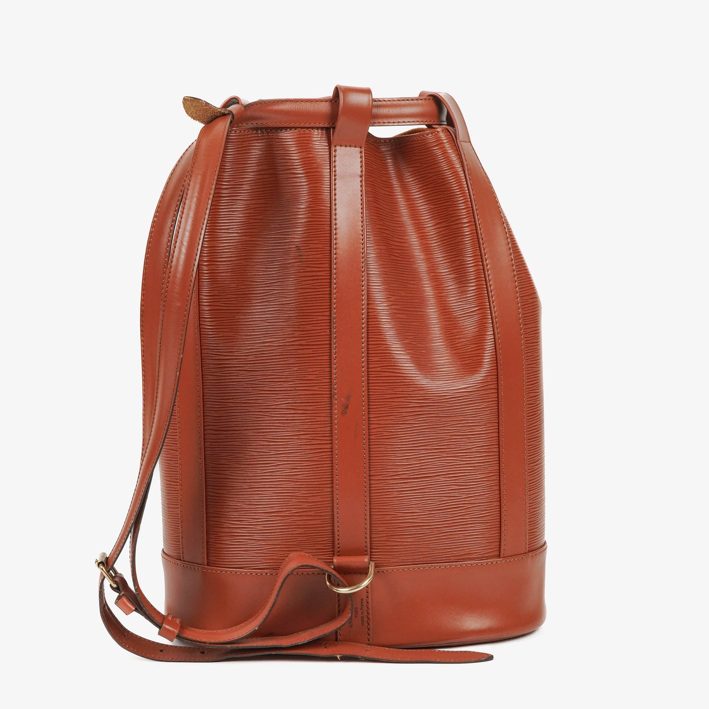 Louis Vuitton Randonnee PM EPI Leather Brown Backpack