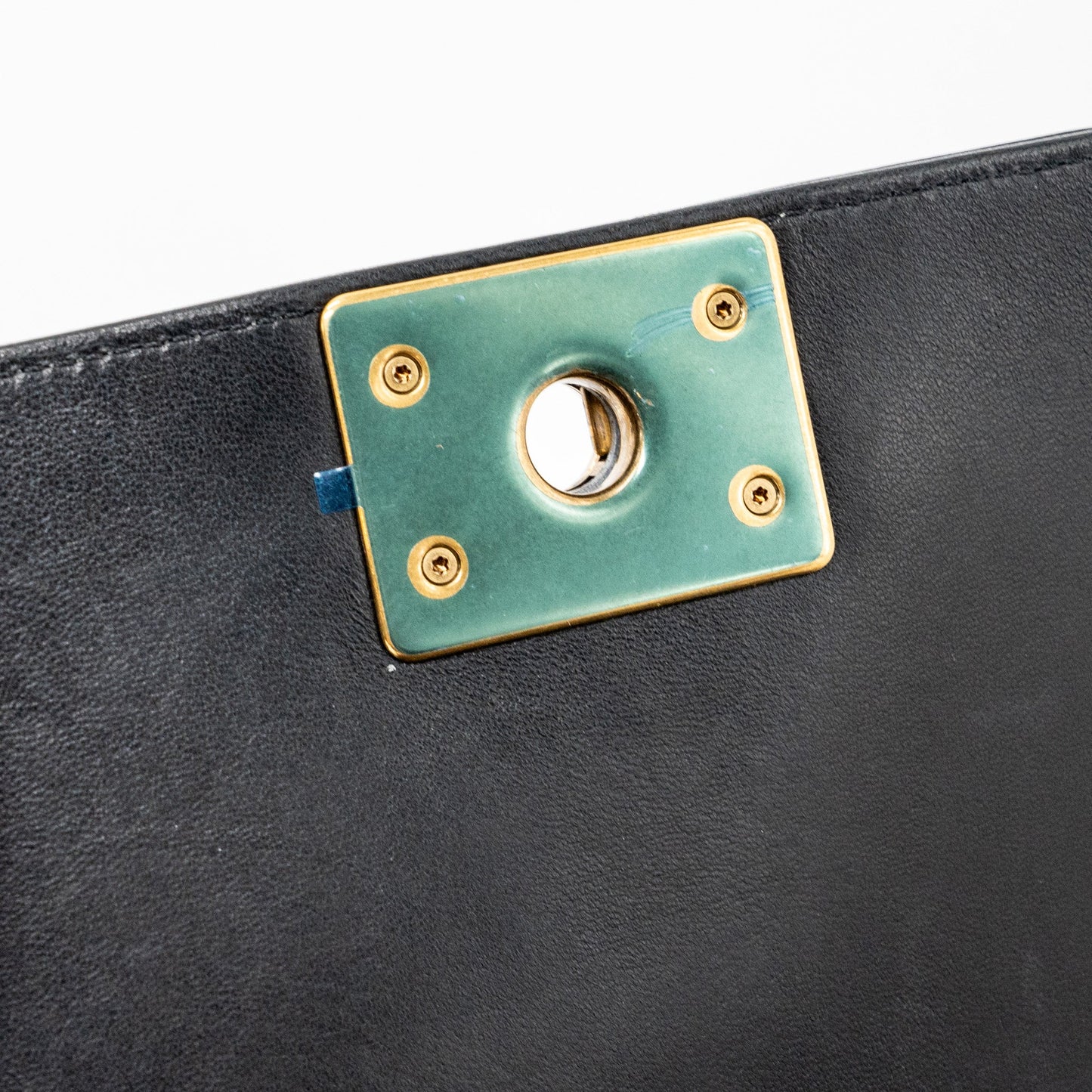 Chanel Small Boy Bag Rabbit Hair Limited Edition Lambskin Black