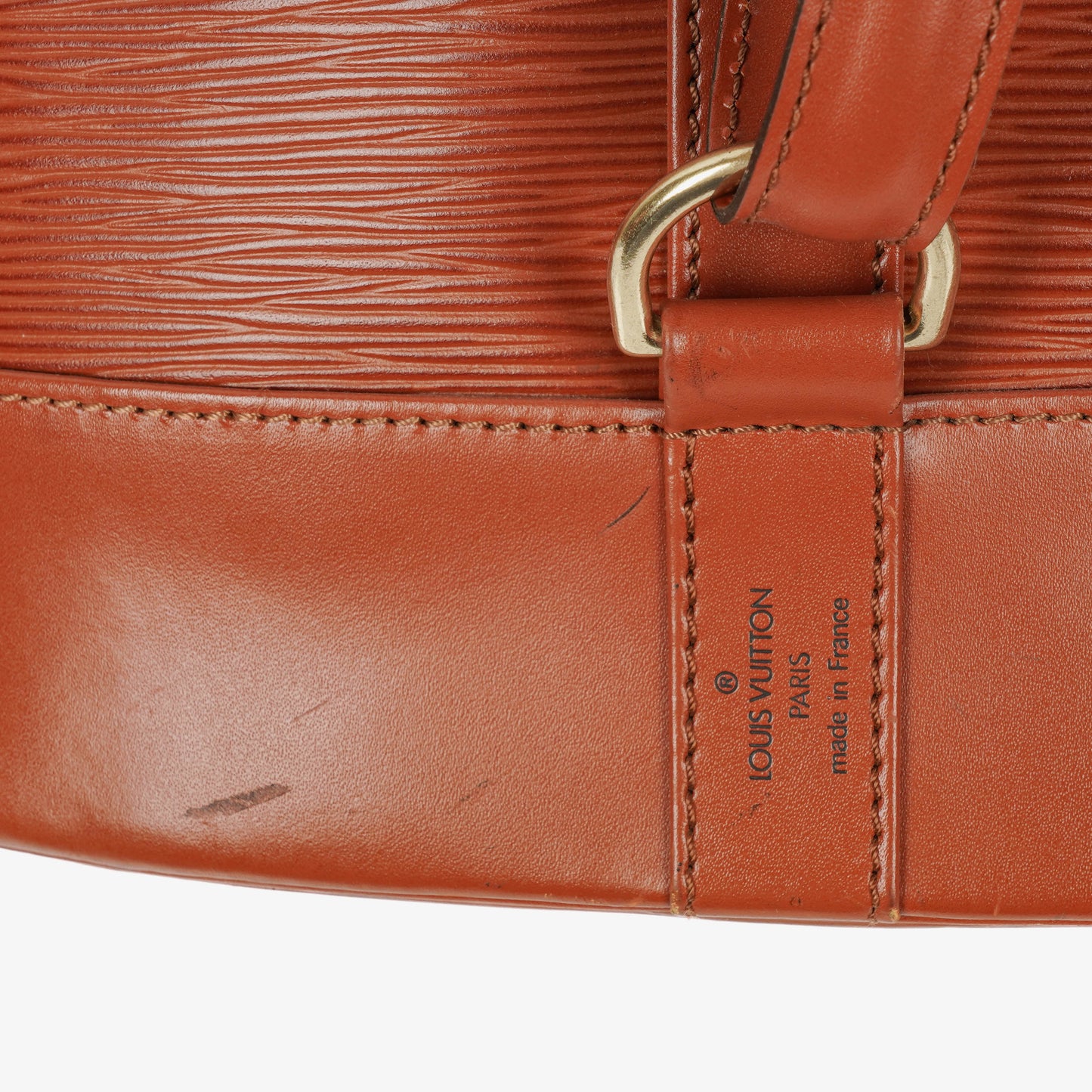 Louis Vuitton Randonnee PM EPI Leather Brown Backpack