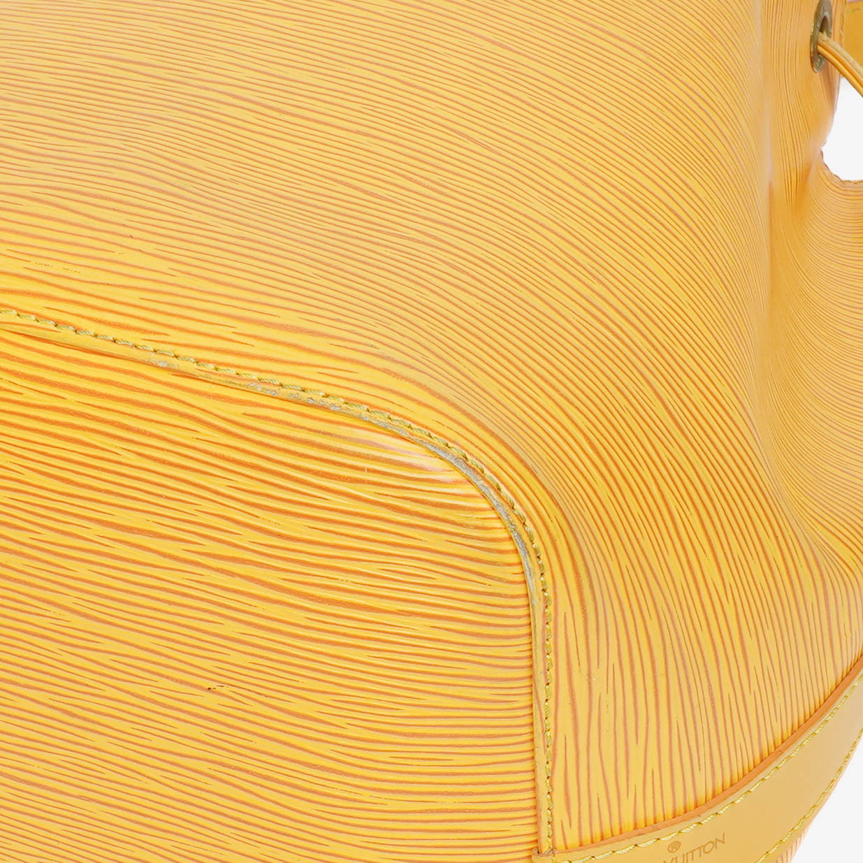 Louis Vuitton Petit Noe Yellow EPI Leather Shoulder Bag