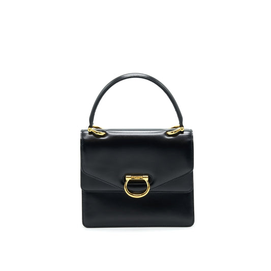 Luxury CELINE Vintage Top Handle Flap Bag