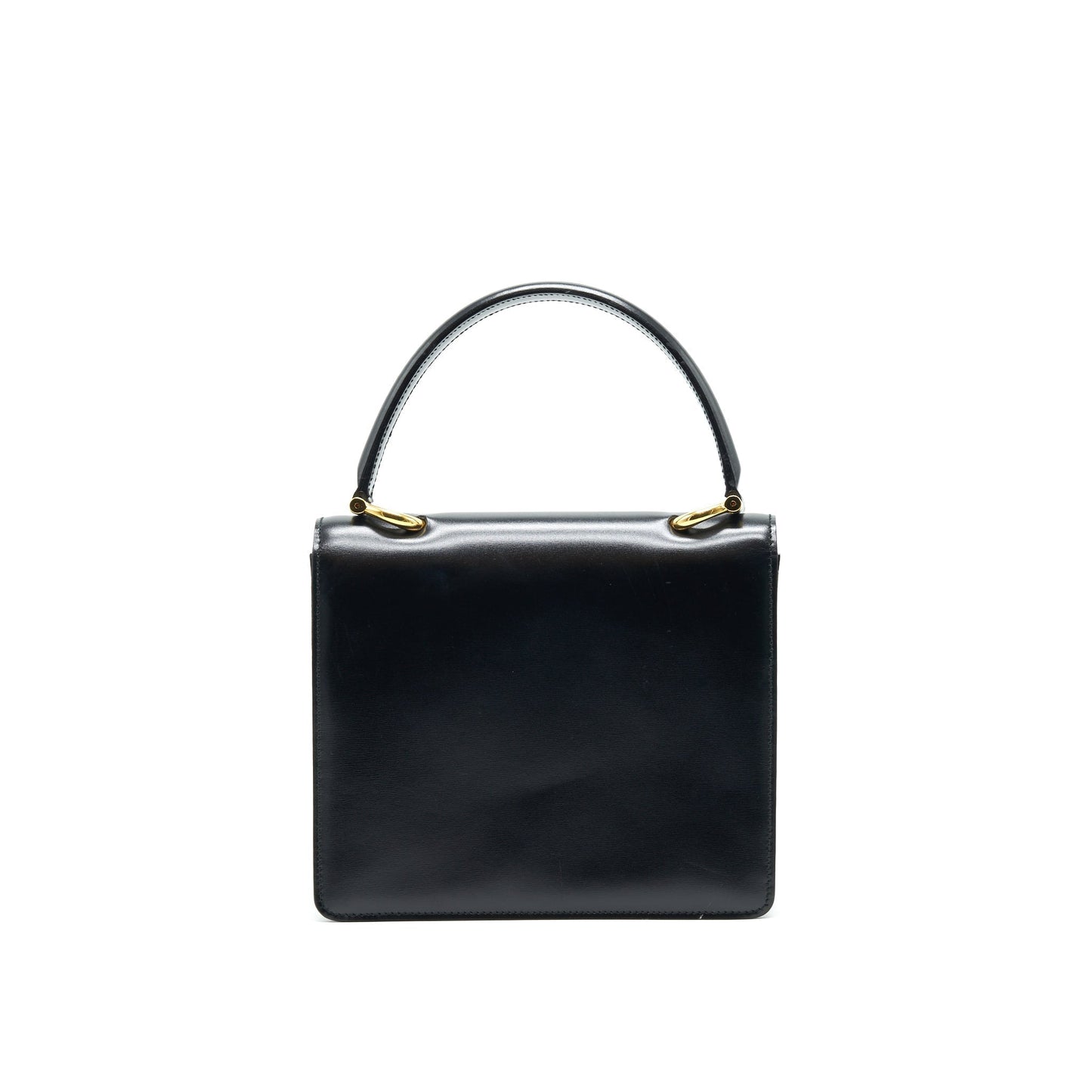 Luxury CELINE Vintage Top Handle Flap Bag