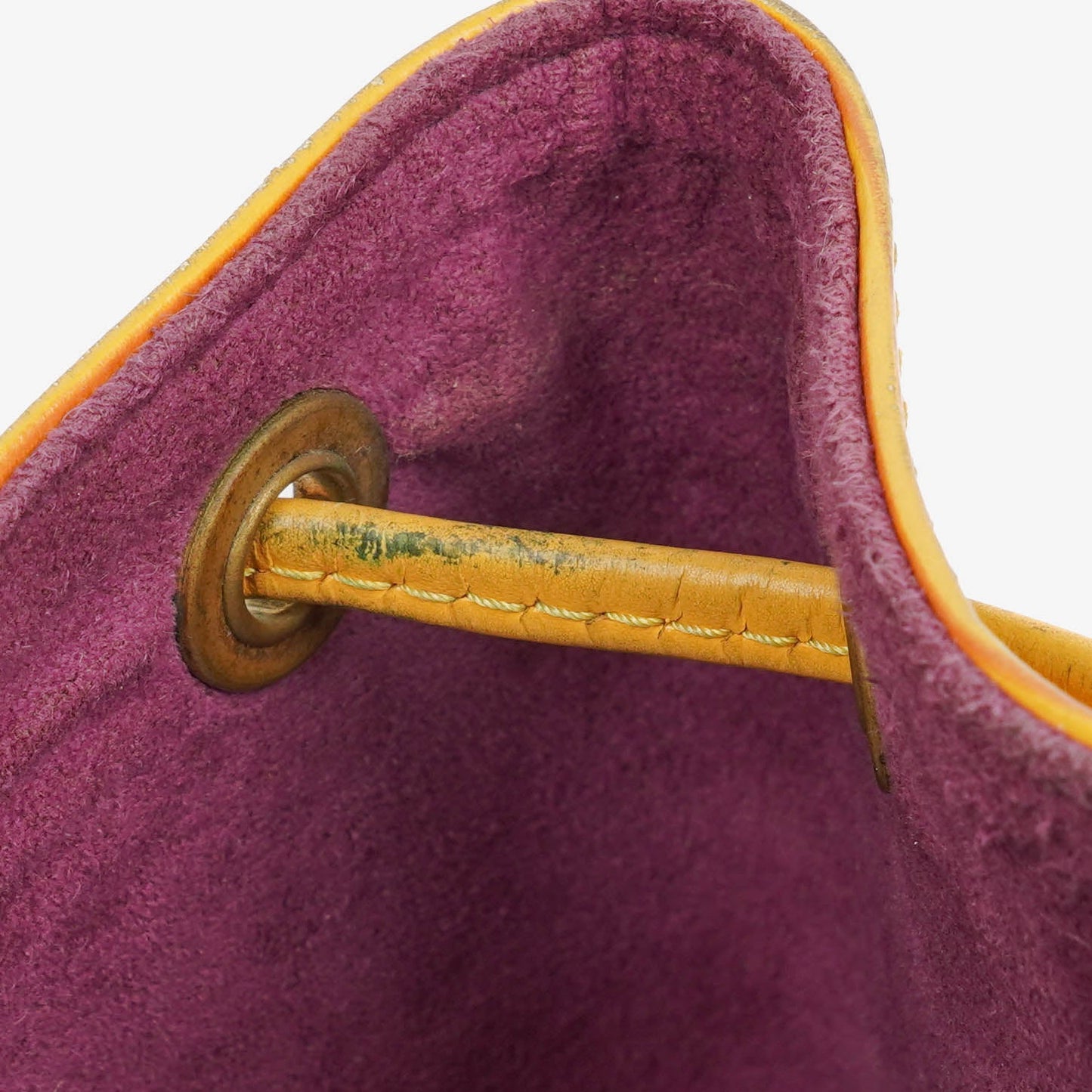 Louis Vuitton Petit Noe Yellow EPI Leather Shoulder Bag