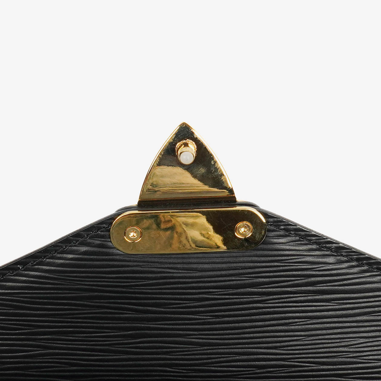 Louis Vuitton Monceau Black EPI Leather Handbag