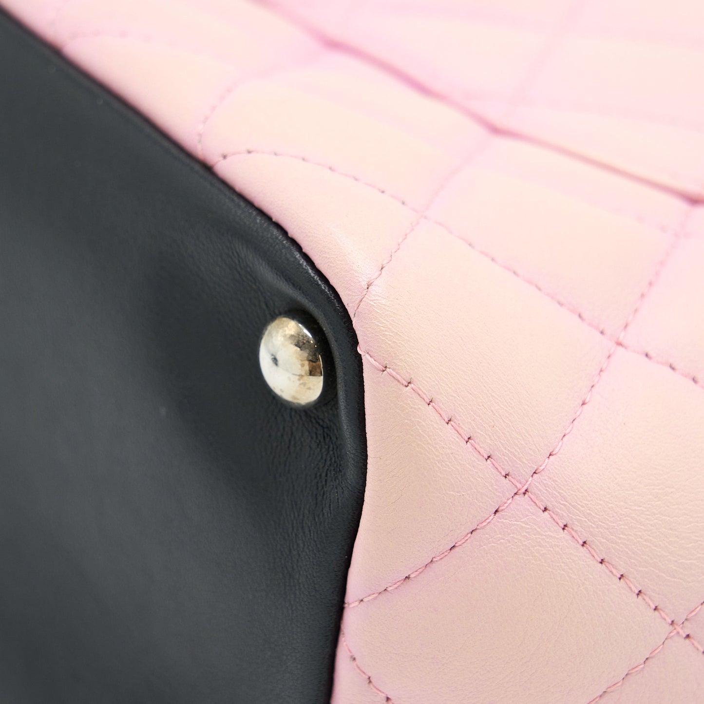 Chanel  Camnon Tote Pink/Black