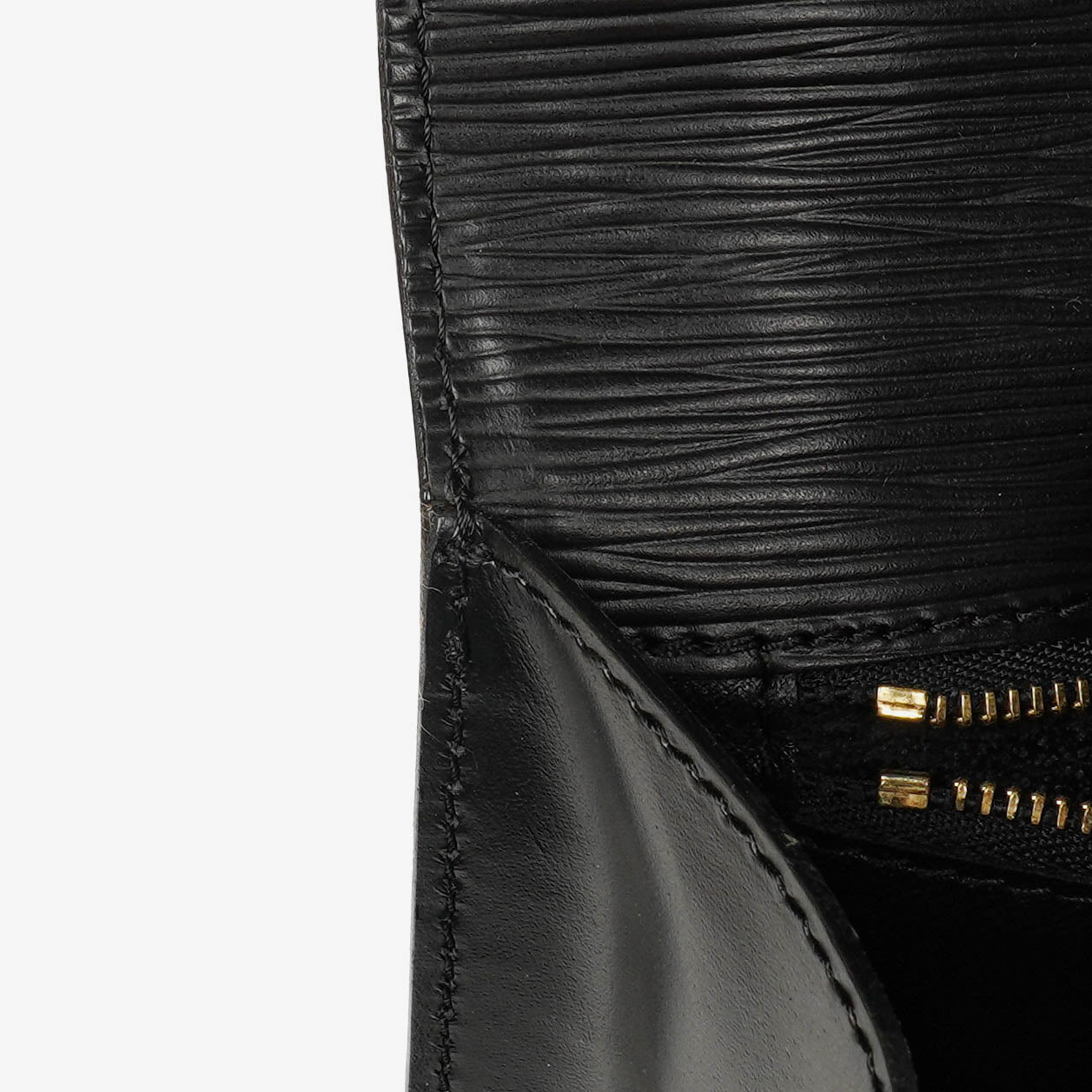 Louis Vuitton Monceau Black EPI Leather Handbag