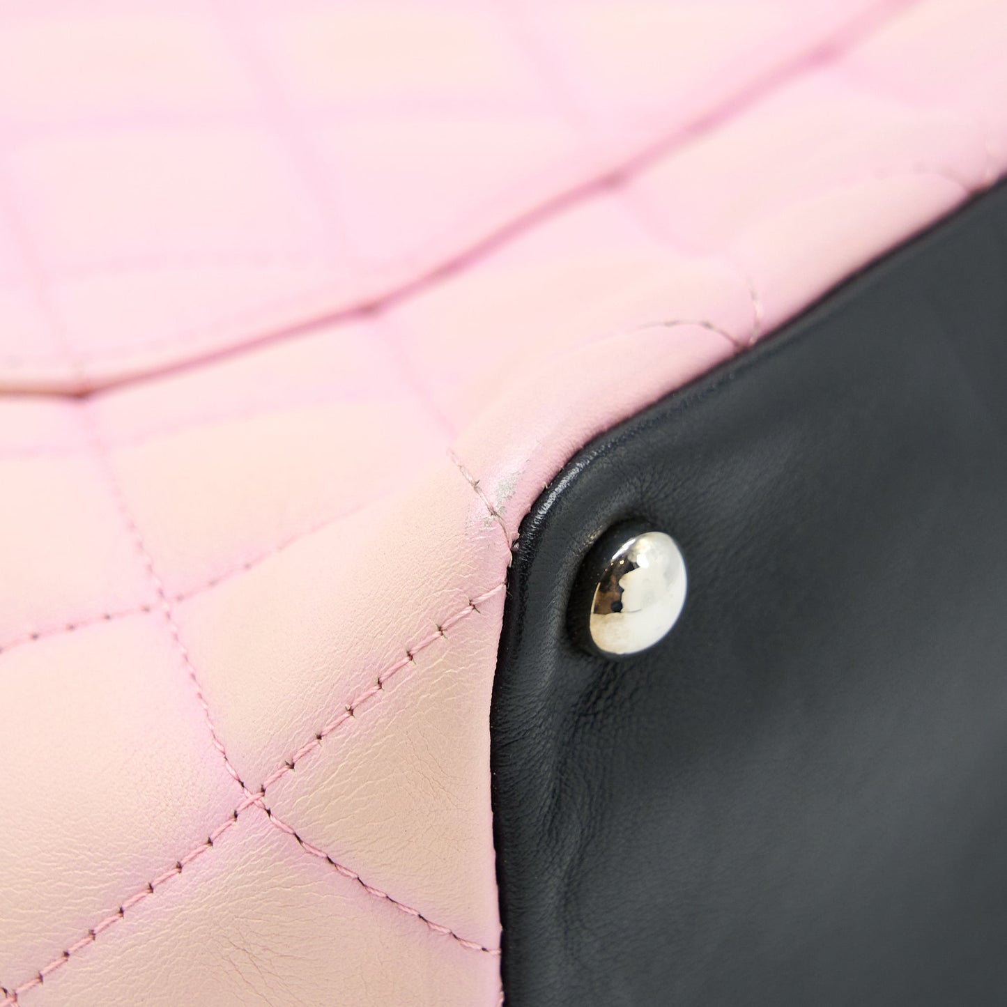Chanel  Camnon Tote Pink/Black
