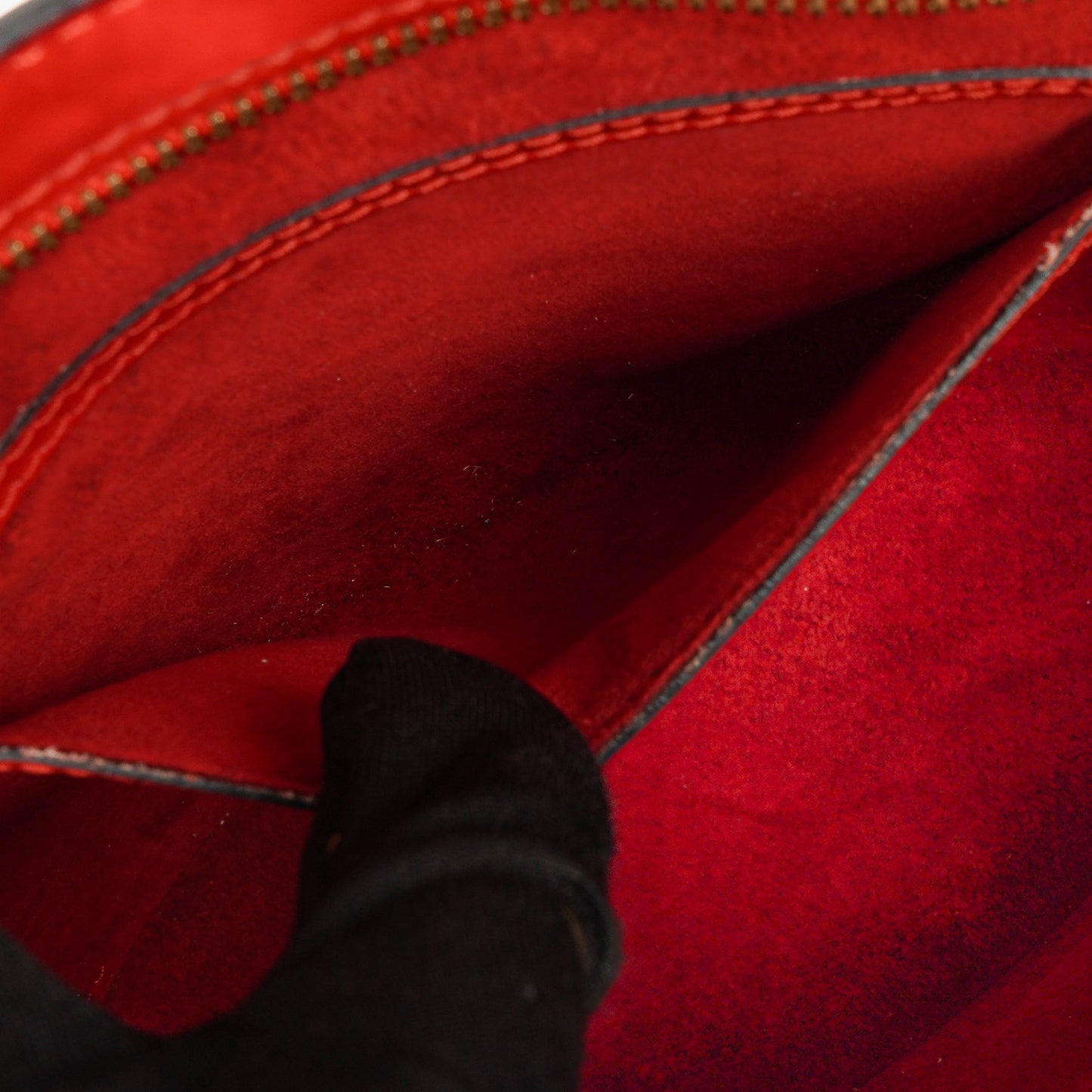 Louis Vuitton Saint Jacques PM Red EPI Castillan