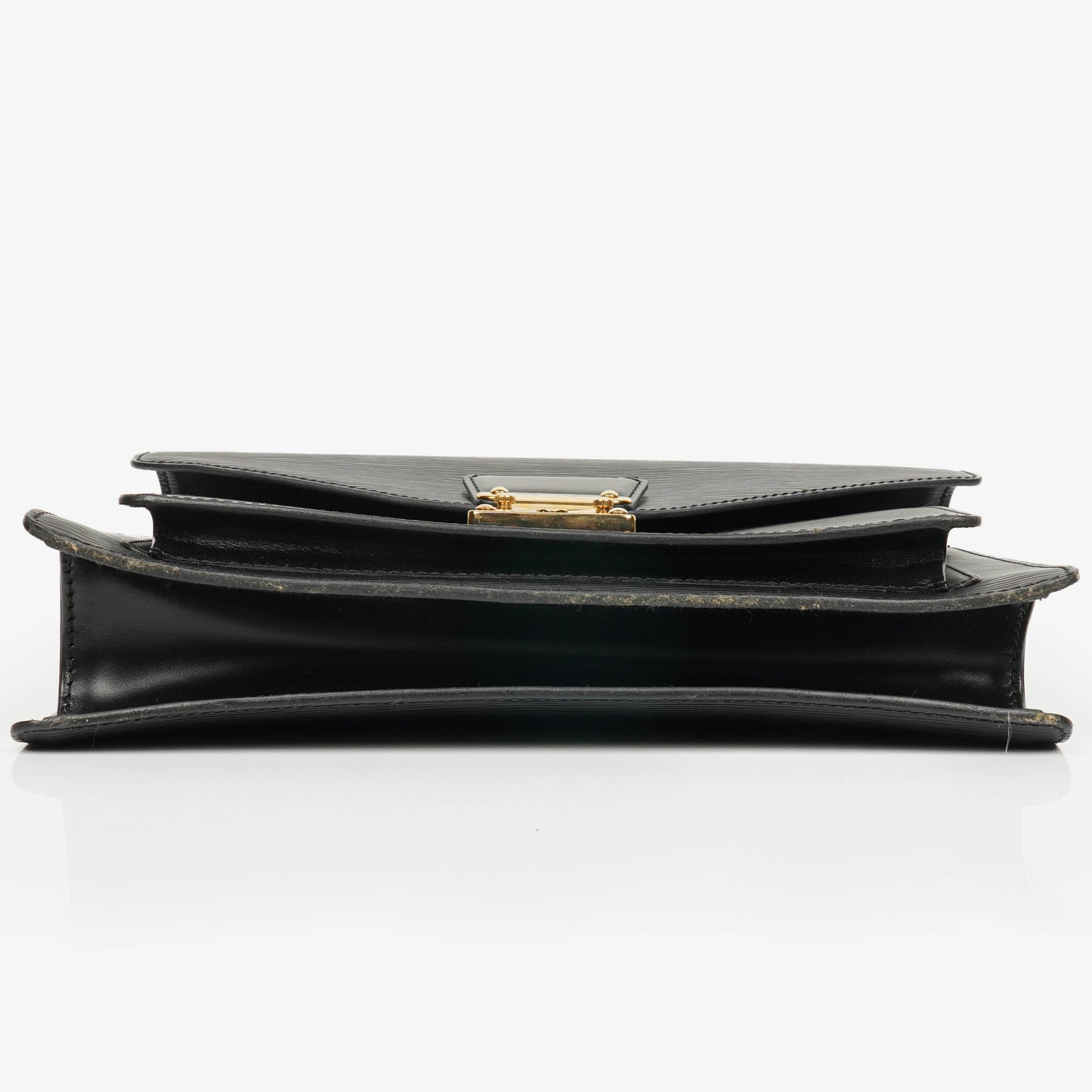 Louis Vuitton Monceau Black EPI Leather Handbag