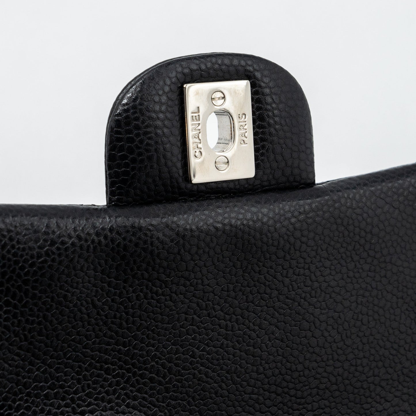Chanel Classic Mini Square Flap Bag Caviar Black