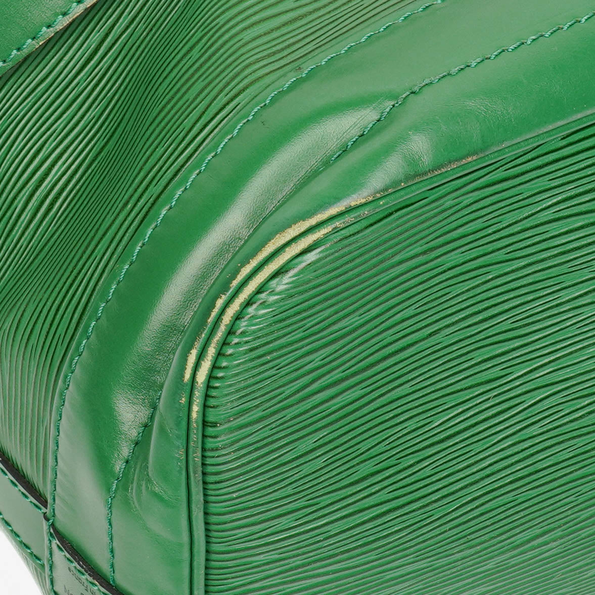 Authentic Louis Vuitton Noe Grande GM Green Epi Leather Shoulder Bag