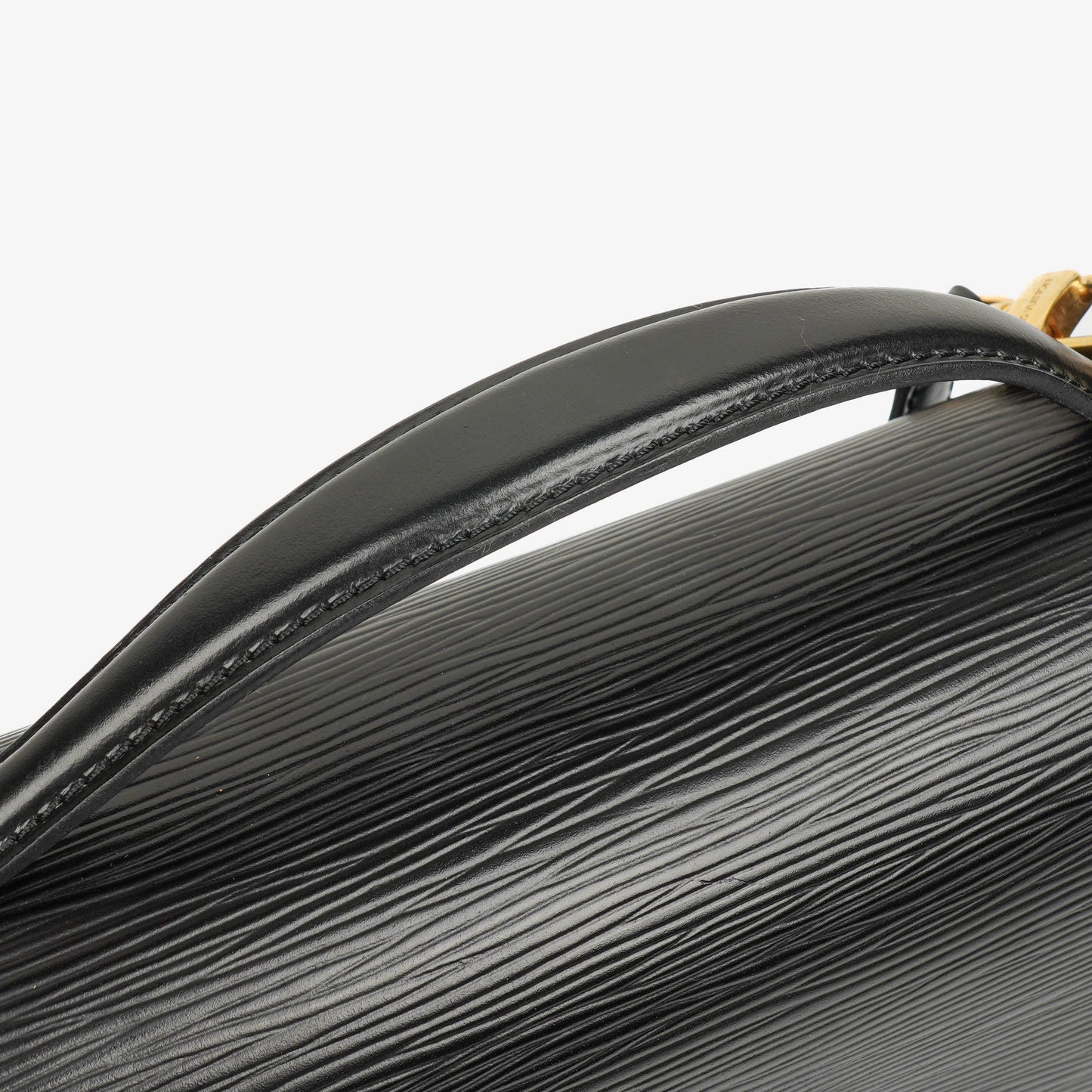 Louis Vuitton Monceau Black EPI Leather Handbag