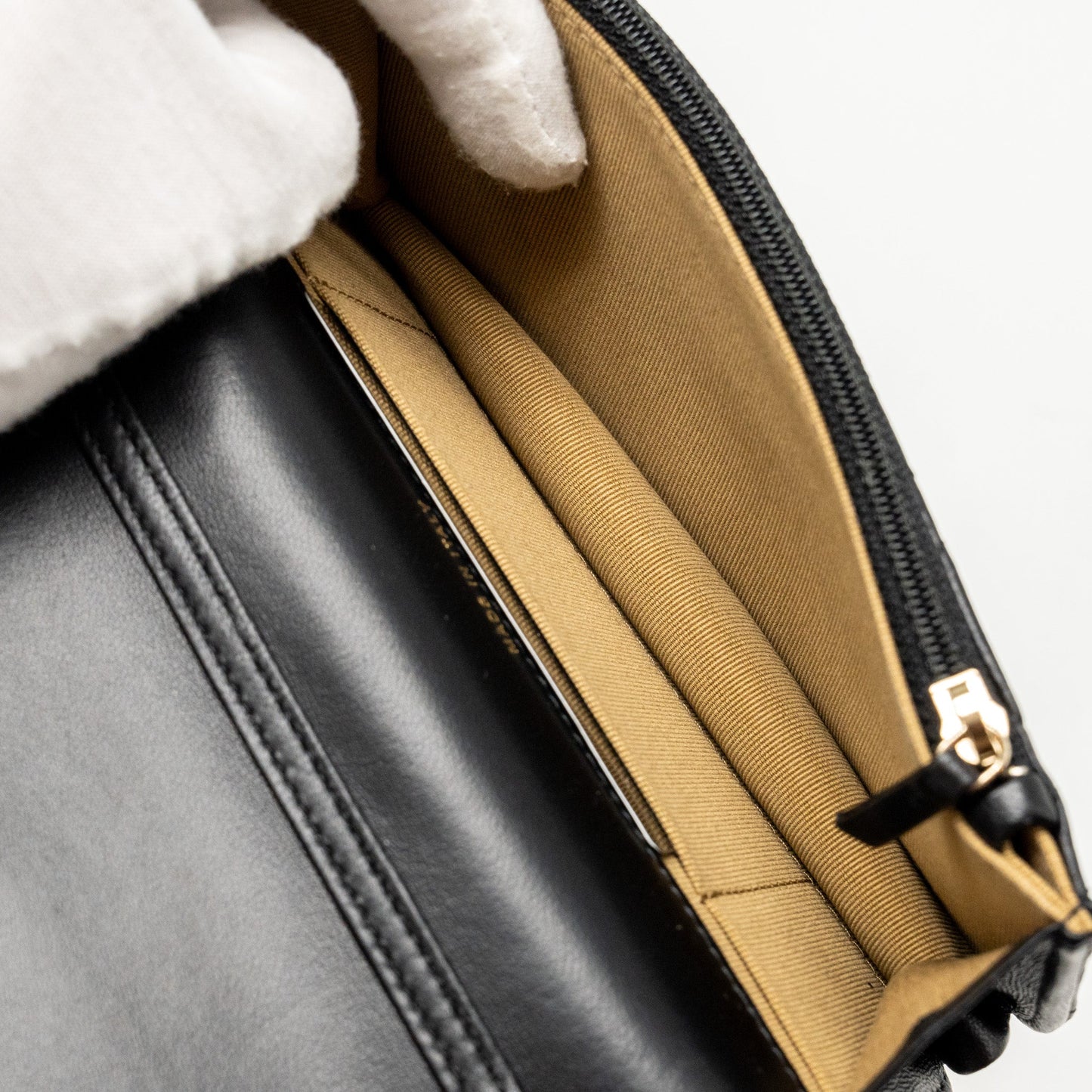 Chanel Pearl Crush Mini Flap Wallet with Chain Lambskin Black  (Microchip)