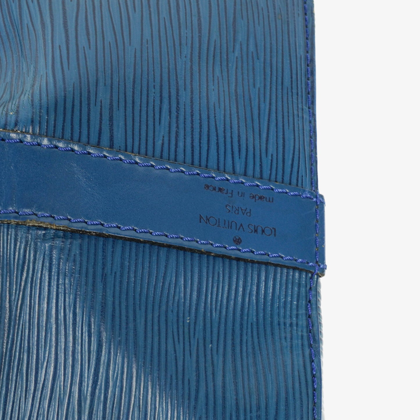Louis Vuitton Petit Noe Blue EPI Leather Shoulder Bag