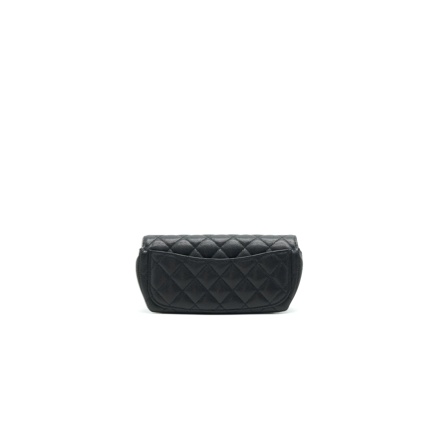 Chanel Glasses Case With Classic Chain Black LGHW Handbag
