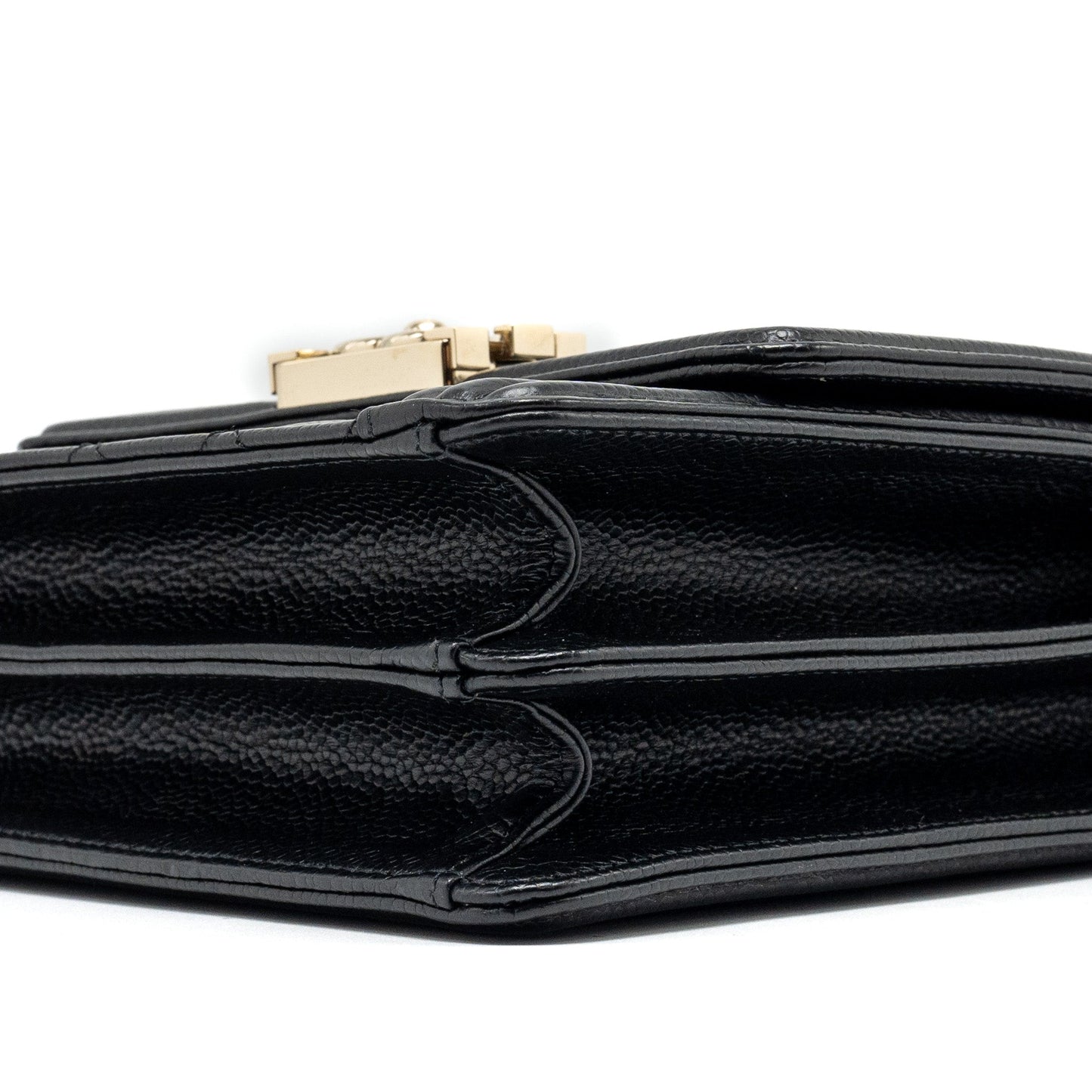 Chanel North South Boy Bag Caviar Black L