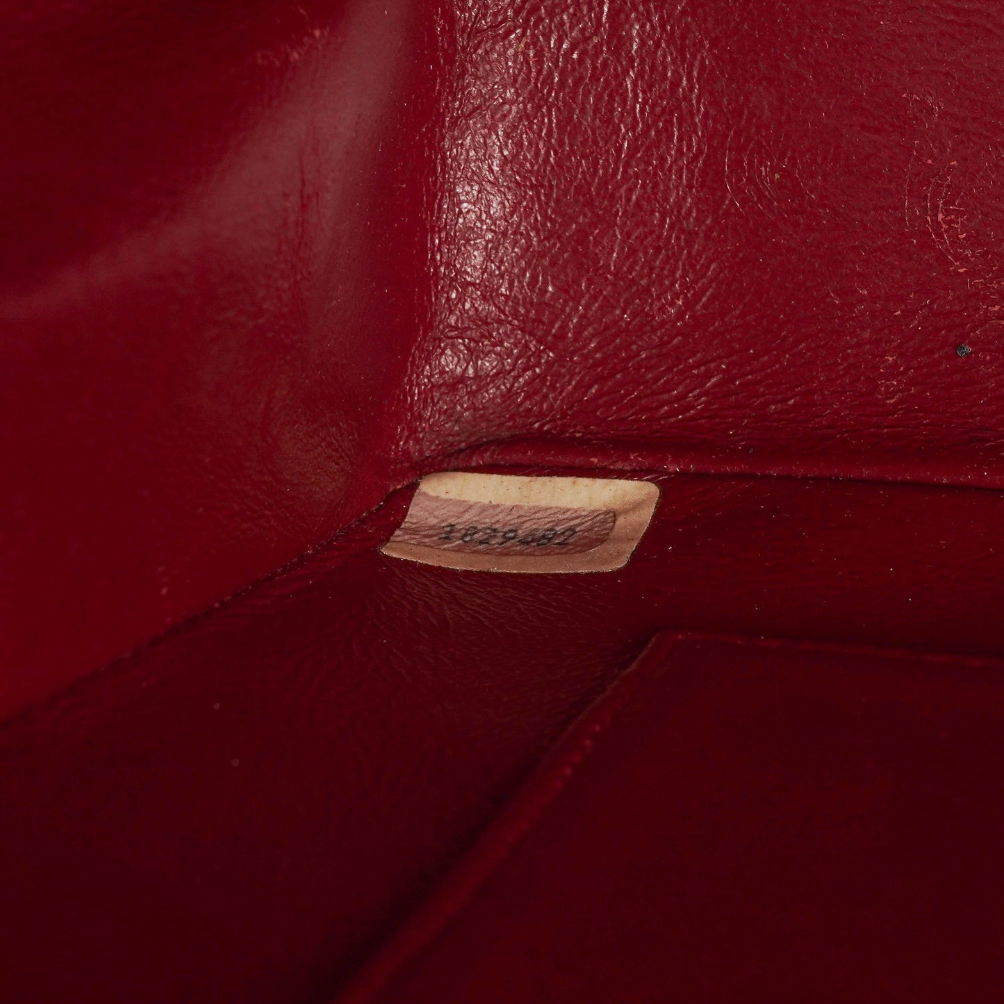 Chanel Red Lambskin Quilted Small 31  Shopping Tote Bag