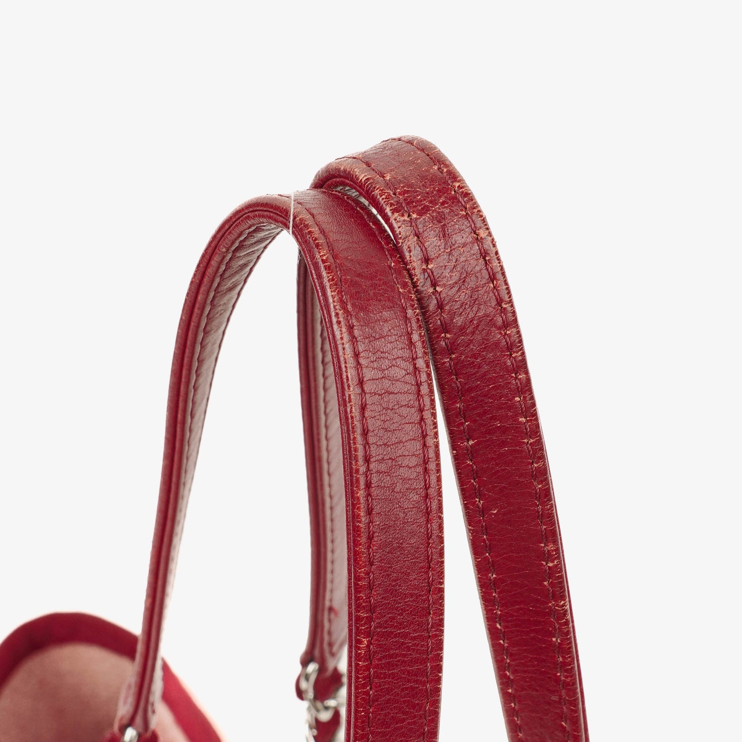 Chanel Pink Canvas Deauville Shopping Tote Bag