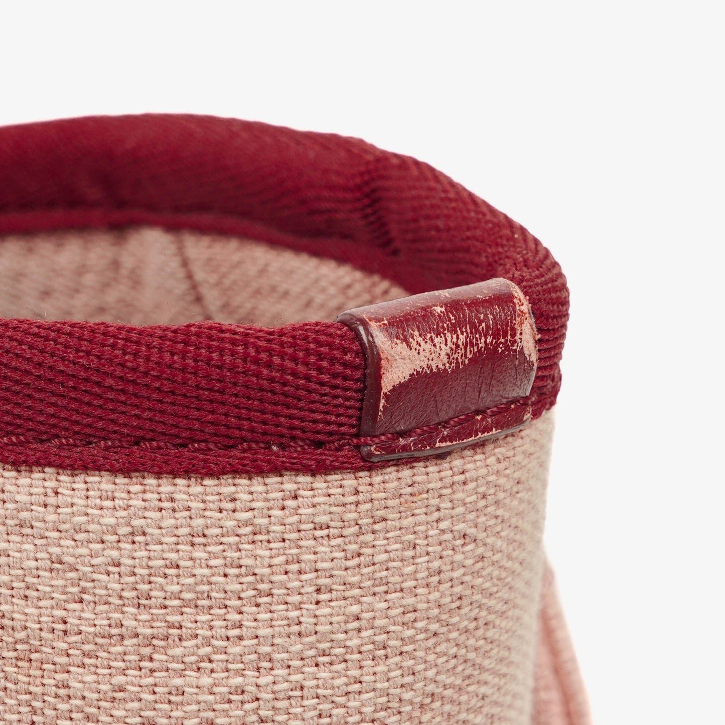 Chanel Pink Canvas Deauville Shopping Tote Bag