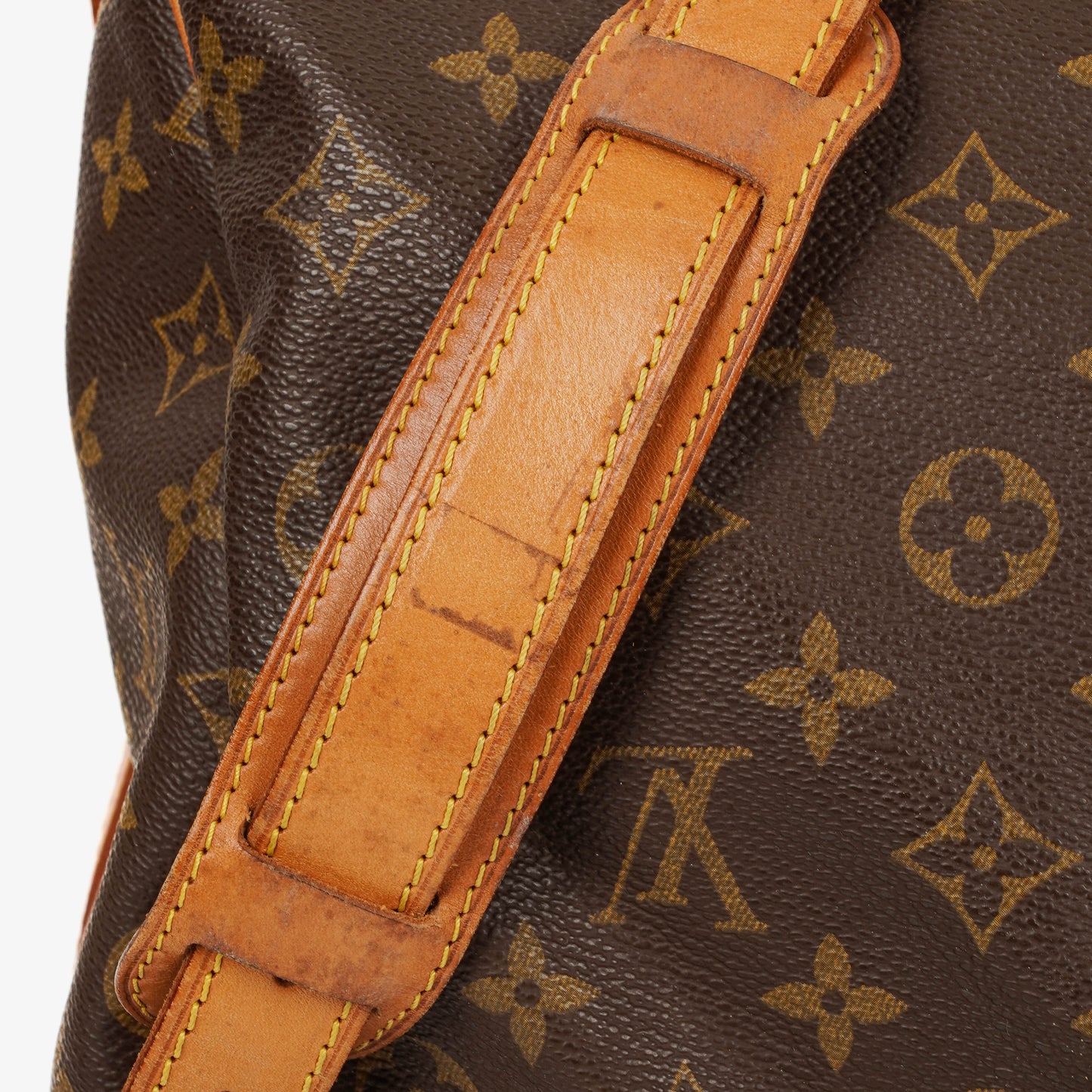 Louis Vuitton Keepall 60 Bandoulière Monogram Canvas Travel Bag