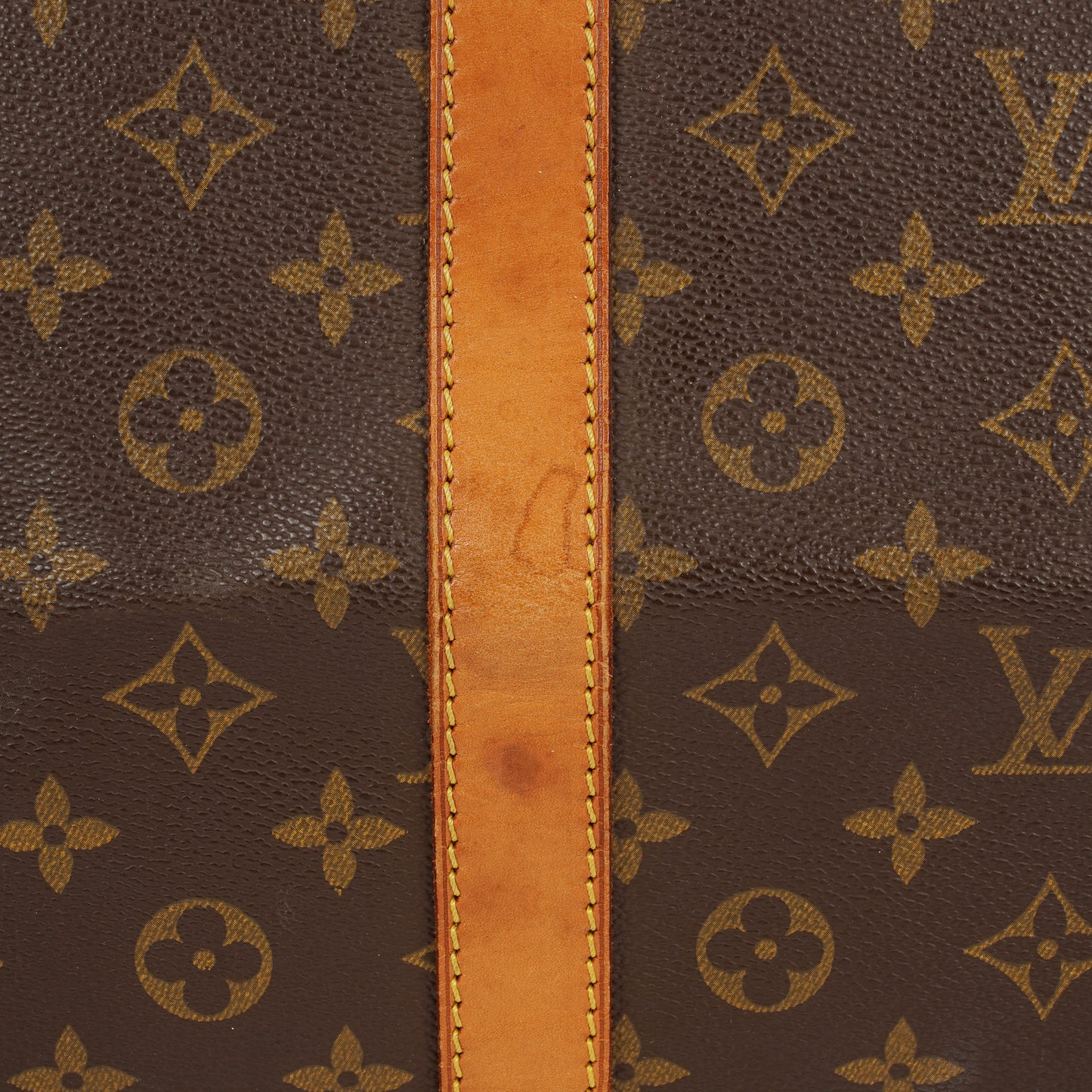 Louis Vuitton Keepall 60 Bandoulière Monogram Canvas Travel Bag
