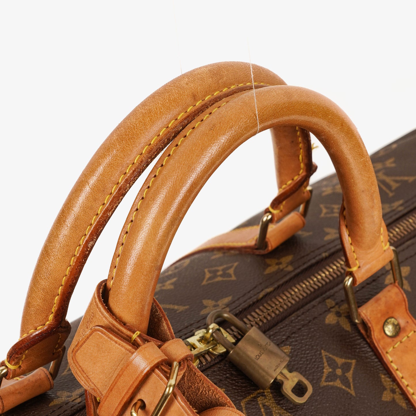 Louis Vuitton Keepall 60 Bandoulière Monogram Canvas Travel Bag