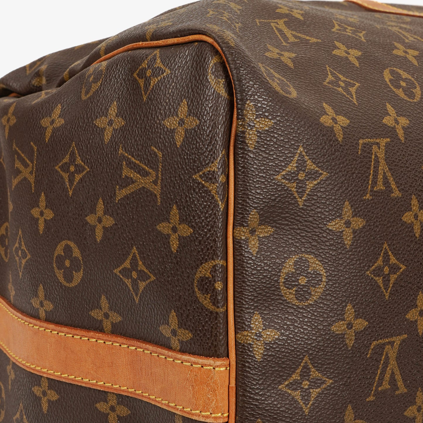 Louis Vuitton Keepall 60 Bandoulière Monogram Canvas Travel Bag